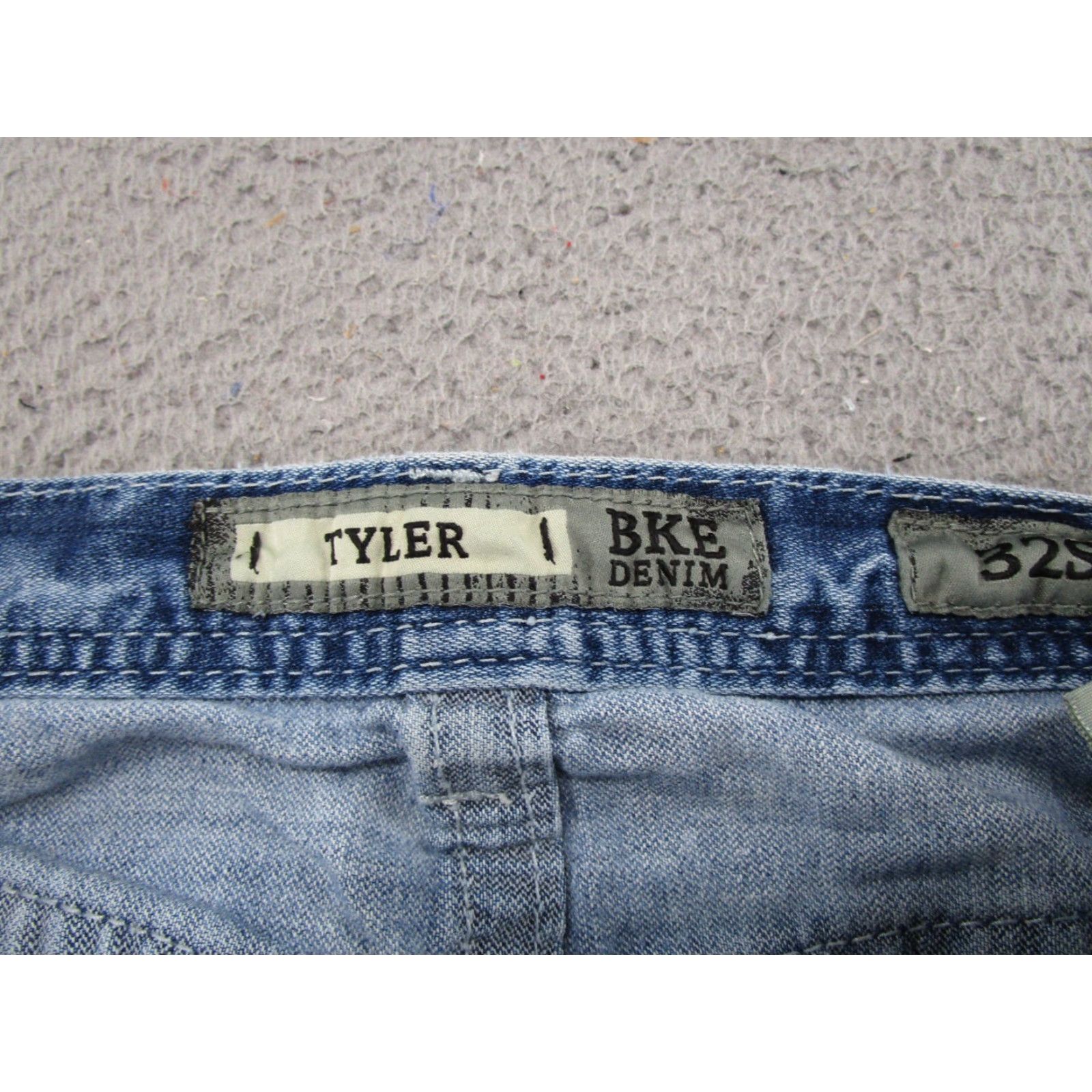 Vintage BKE Buckle Tyler Bootcut Blue Distressed Denim Jeans Mens Size 32S Size US 32 / EU 48 - 4 Thumbnail