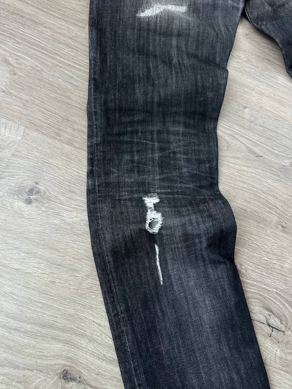 Dolce & Gabbana × Vintage Vintage Dolce Gabbana Denim Black Power Pants Size US 30 / EU 46 - 11 Thumbnail