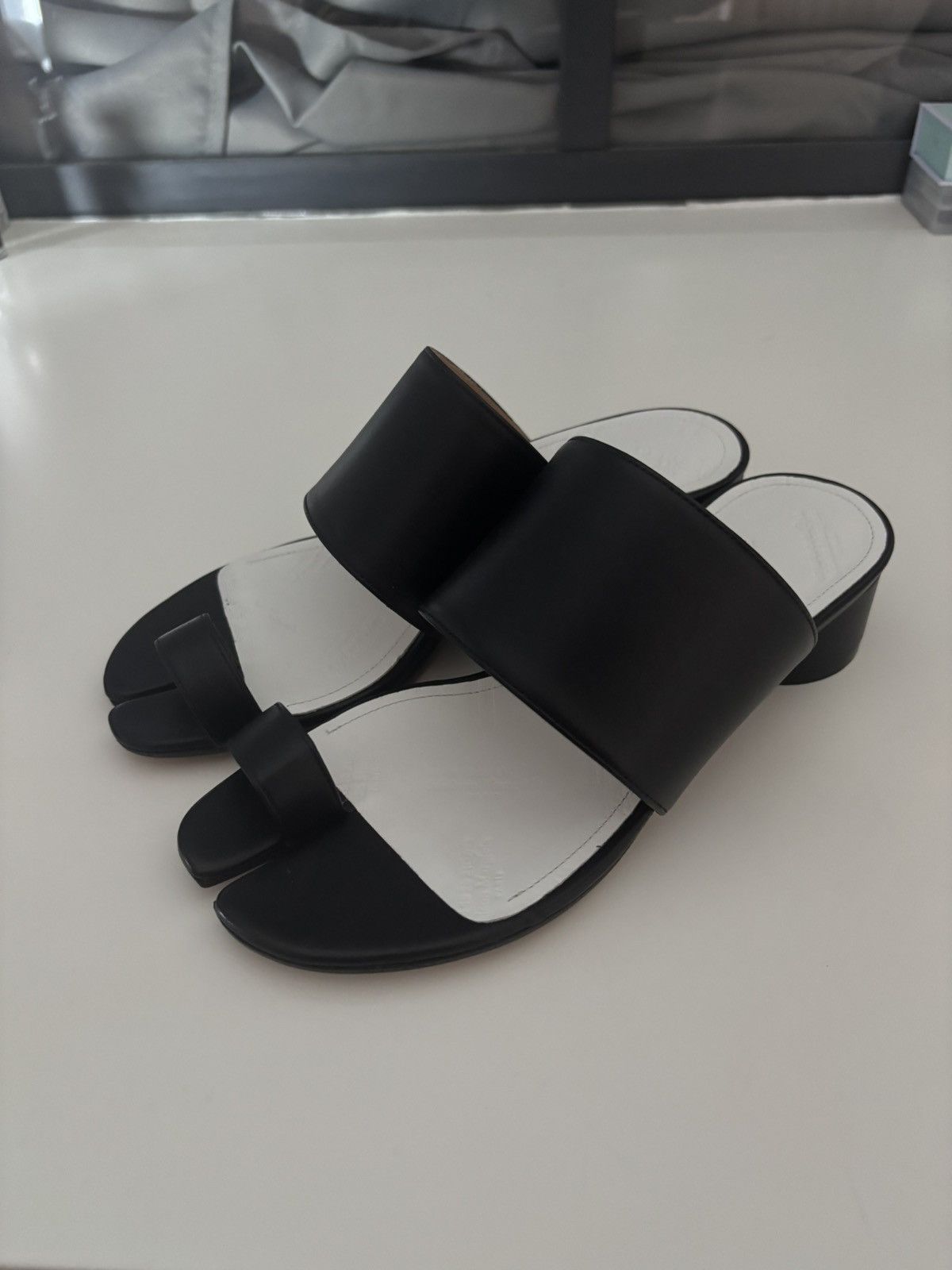 Maison Margiela Maison Margiela Black Tabi Heeled Sandals Size US 5 / IT 35 - 5 Thumbnail