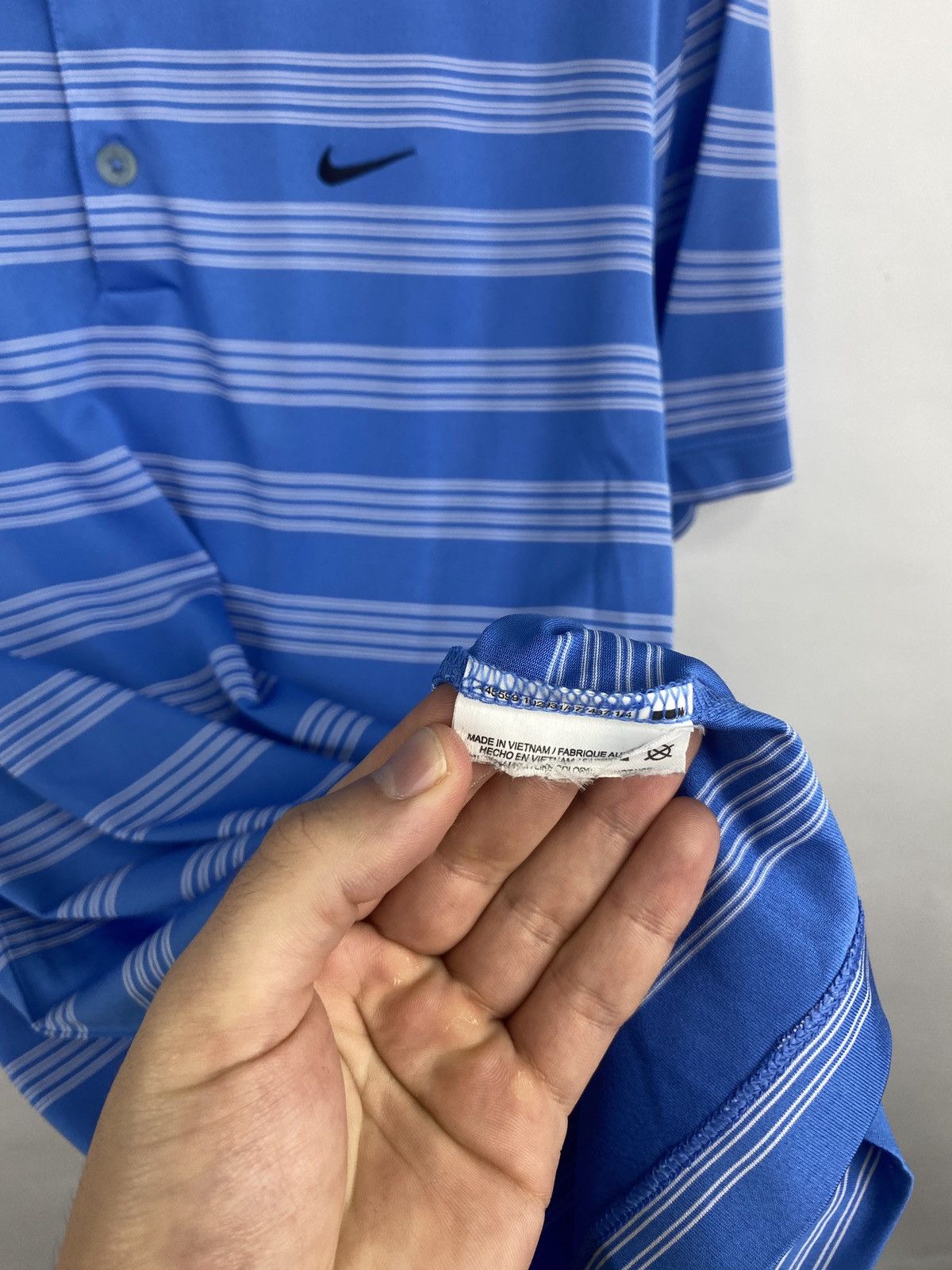 Nike × Tiger Woods 🇺🇸 Vintage Y2K Nike Golf Polo T-Shirt Rare Retro Hype Size US M / EU 48-50 / 2 - 6 Thumbnail