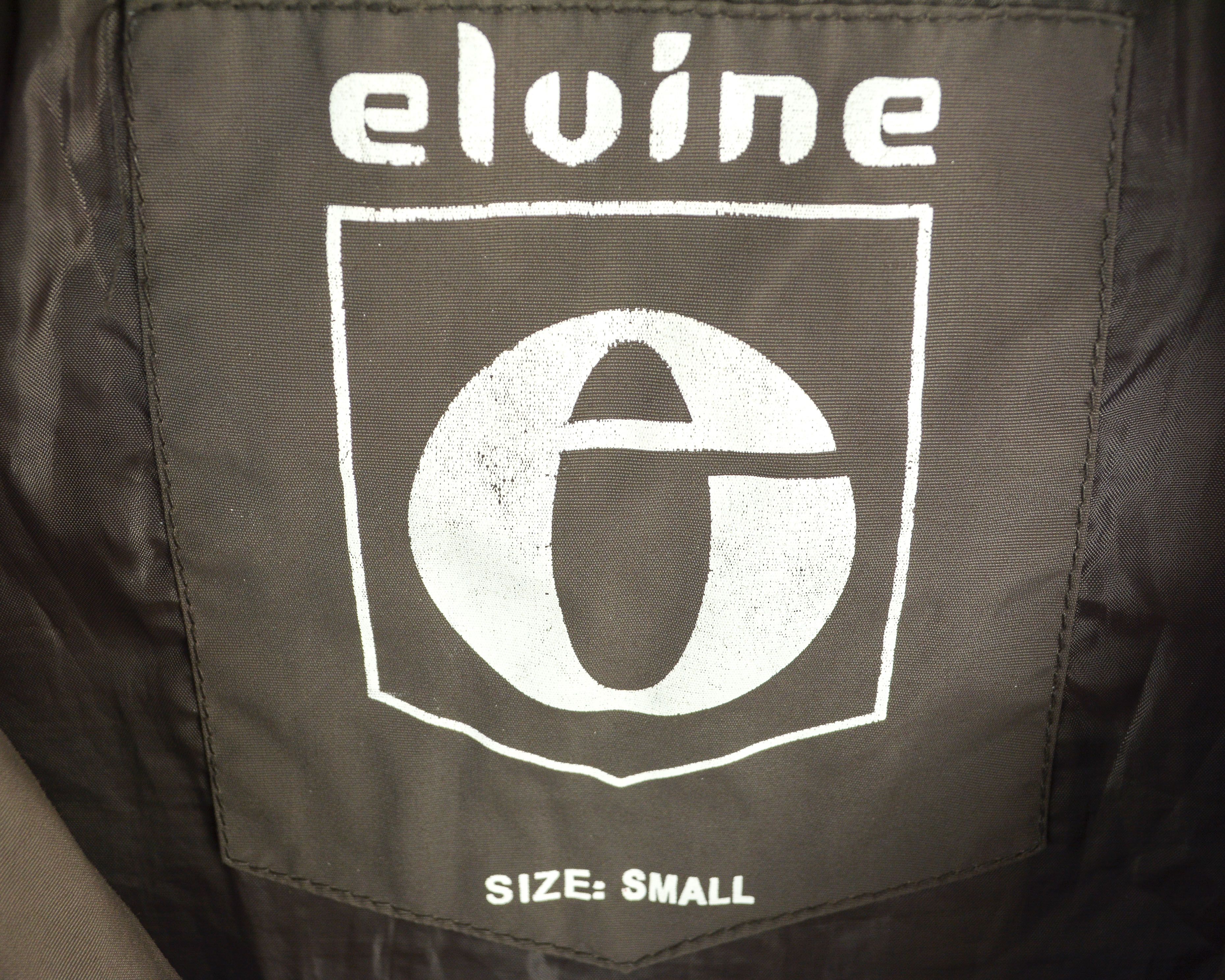 ELVINE Bomber Jacket Women S Coat Brown Light Windbreaker Nylon Size S / US 4 / IT 40 - 4 Thumbnail