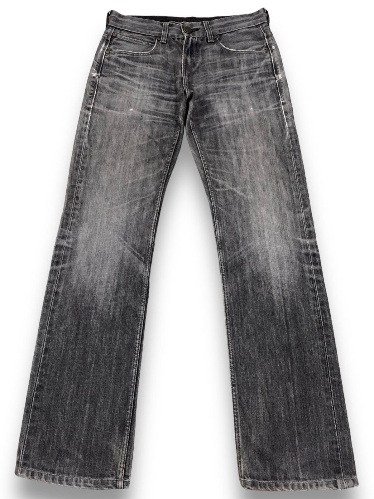 Levi's Vintage Clothing Vintage Y2K Levis Premium Slim Straight Ripped Grunge Jeans Size US 29 - 1 Thumbnail