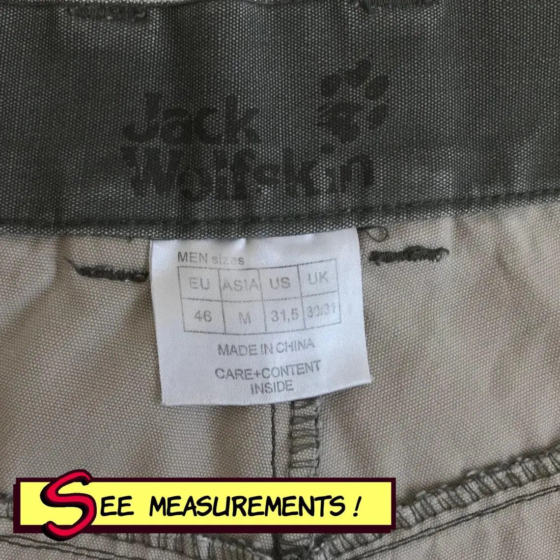 Jack Wolfskin Vintage 90s JACK WOLFSKIN Cargo Shorts Utility Outdoor Size US 34 / EU 50 - 7 Thumbnail