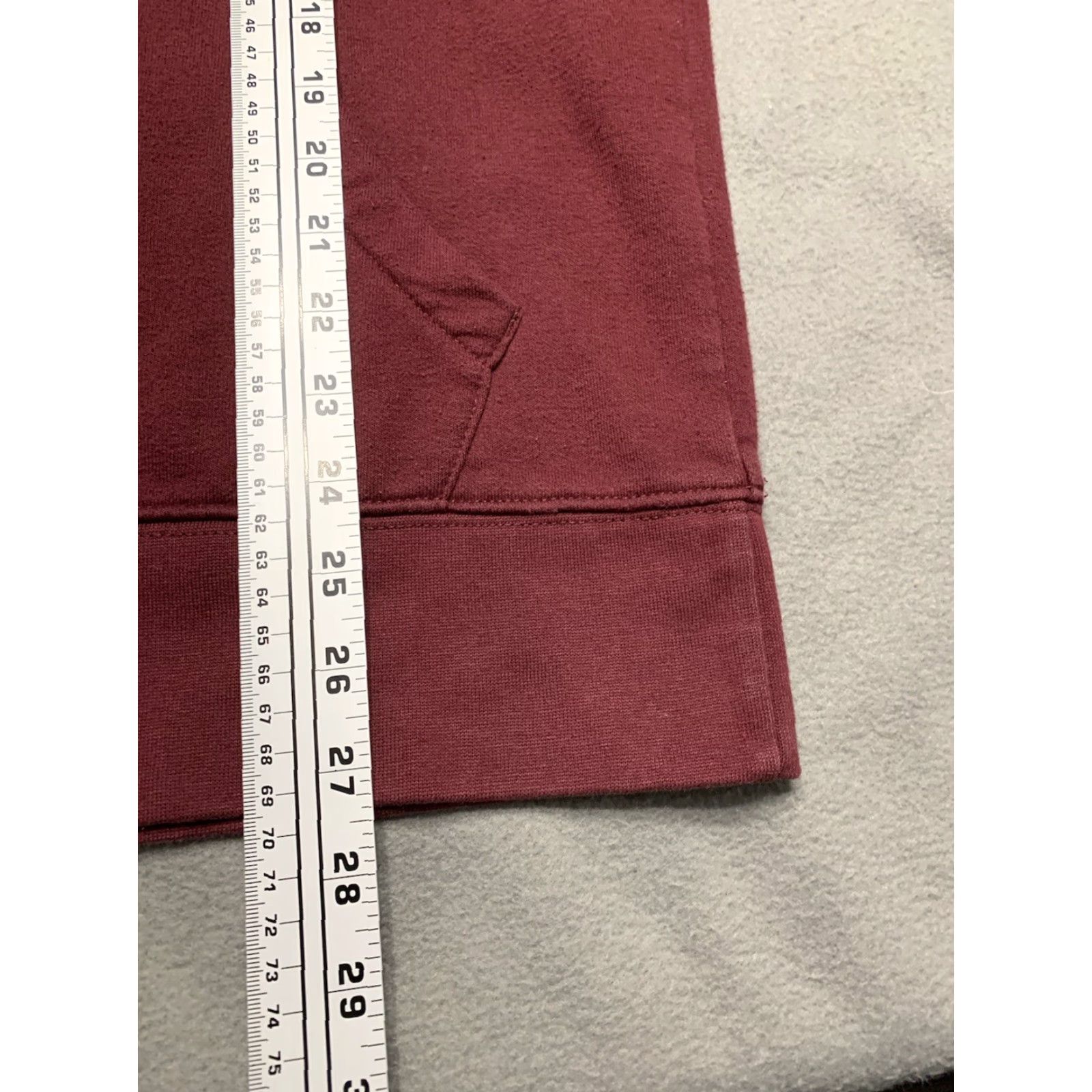 K-Swiss K-Swiss Mens Hoodie Pullover Maroon Size S Cool Athletic Unisex? (Note: This is incorrect) Size US S / EU 44-46 / 1 - 5 Thumbnail