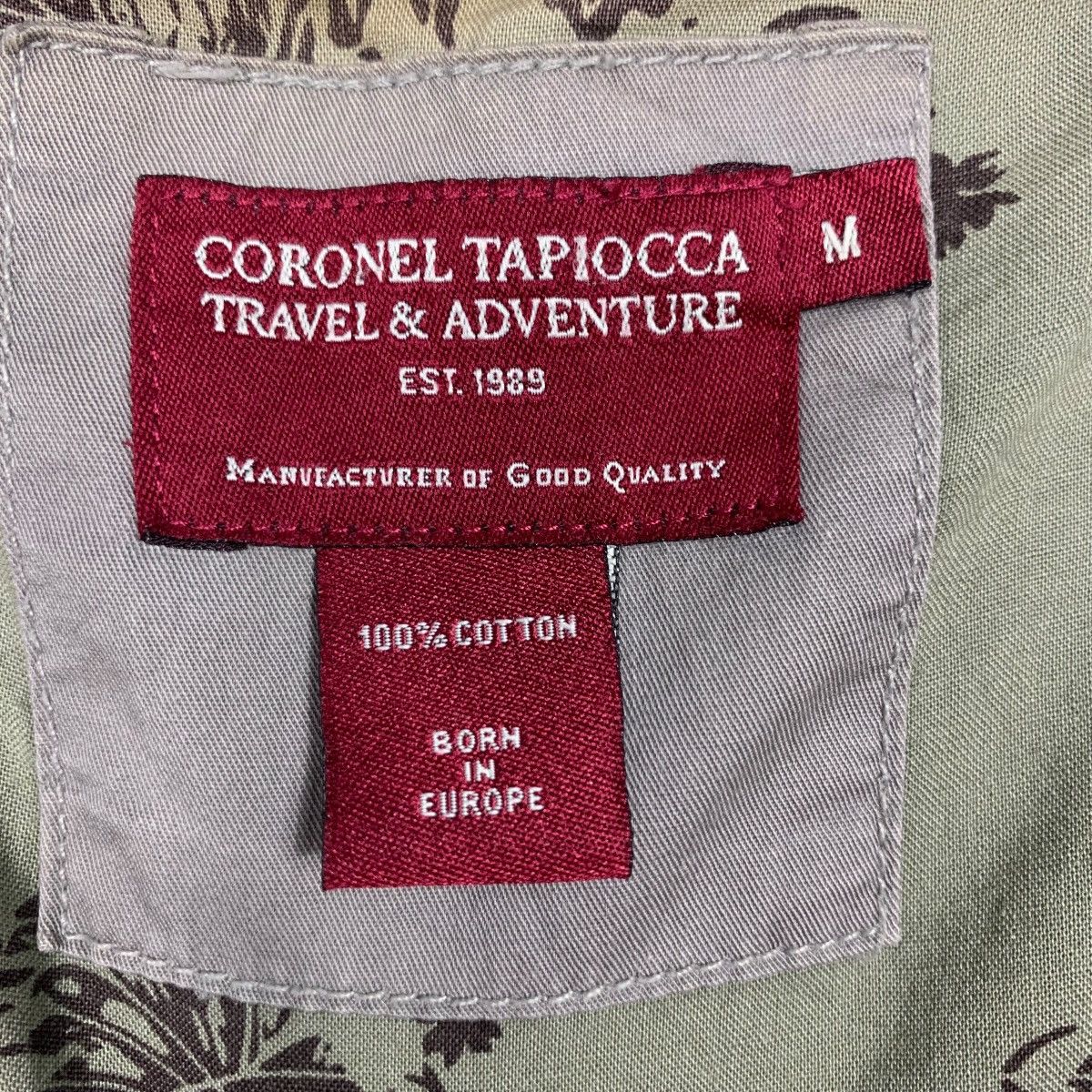 Japanese Brand CORONEL TAPIOCCA Travel & Adventure Jacket #2446-C109 Size US M / EU 48-50 / 2 - 21 Thumbnail