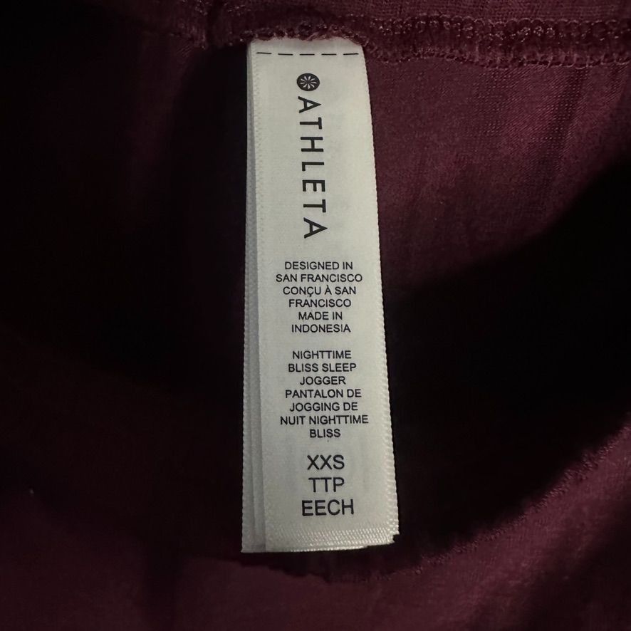 Athleta Athleta Nightime Bliss Sleep Jogger NWT Size XXS (Candy Red) Size 24" / US 00 / IT 34 - 12 Thumbnail