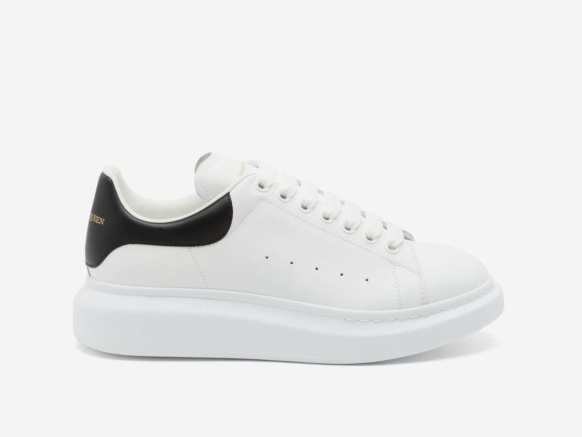 Alexander McQueen Alexander McQueen White/Black Larry Sneakers - Size 37 Size US 7 / IT 37 - 8 Thumbnail