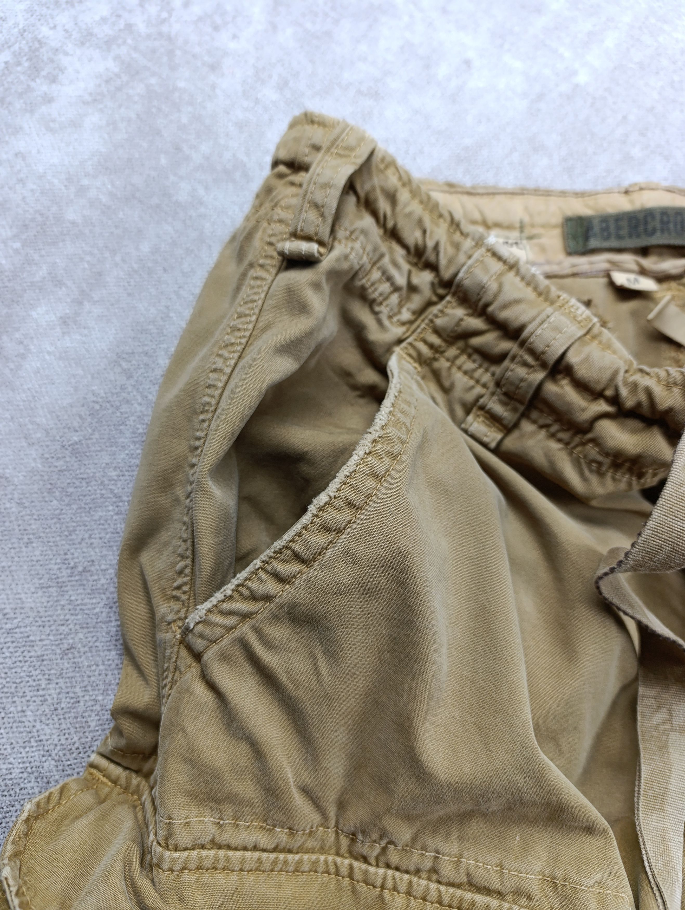Abercrombie & Fitch ABERCROMBIE & FITCH A6509 PARACHUTE CARGO MULTIPOCKET PANTS Size US 32 / EU 48 - 11 Thumbnail