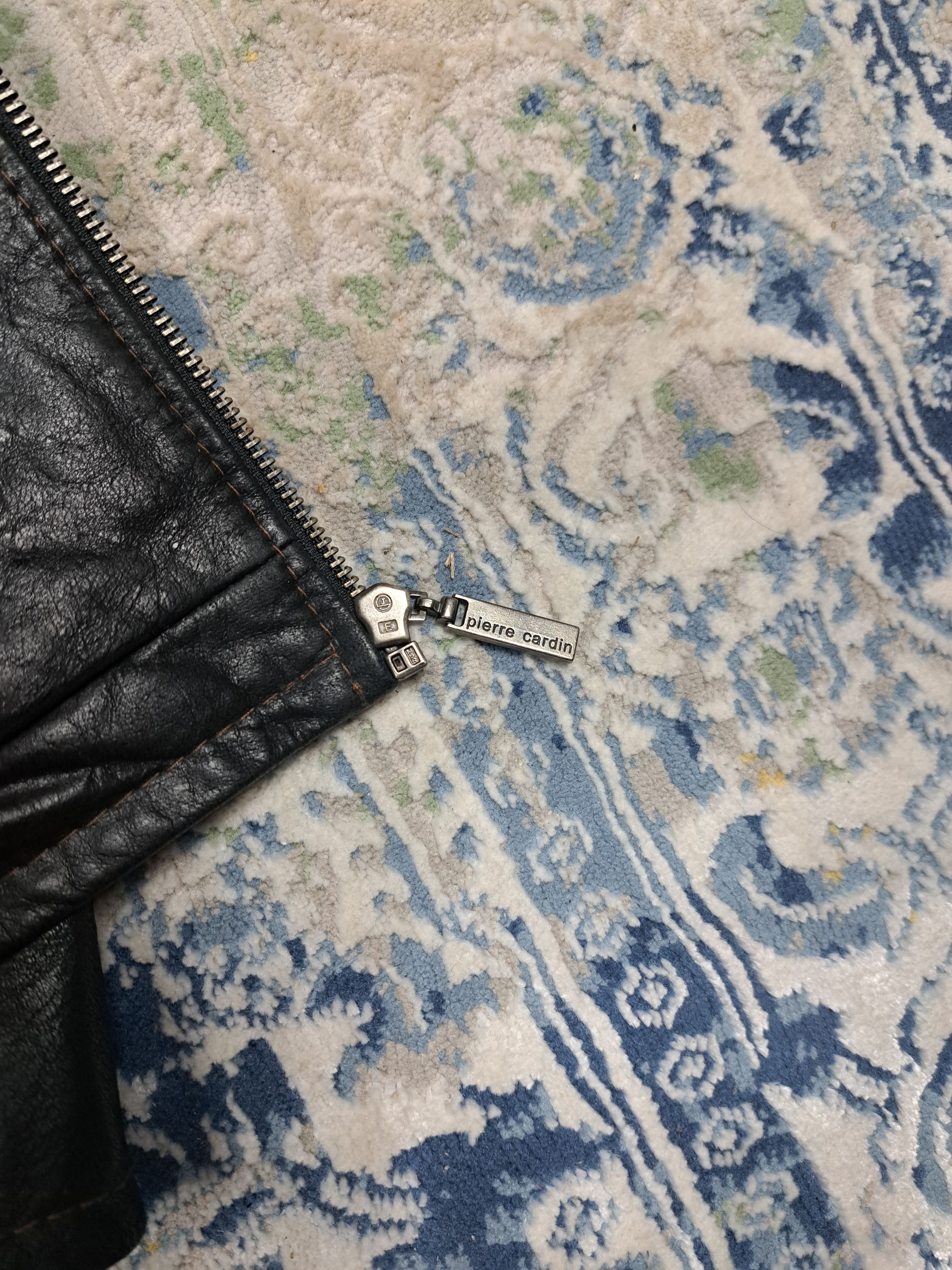 Pierre Cardin Pierre Cardin Cafe Racer Leather Jacket Archive Vintage Size US L / EU 52-54 / 3 - 8 Thumbnail