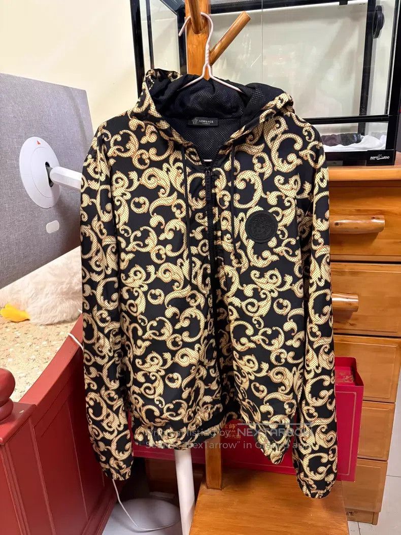 Versace Versace Medusa hooded spring and autumn jacket Size US L / EU 52-54 / 3 - 2 Thumbnail