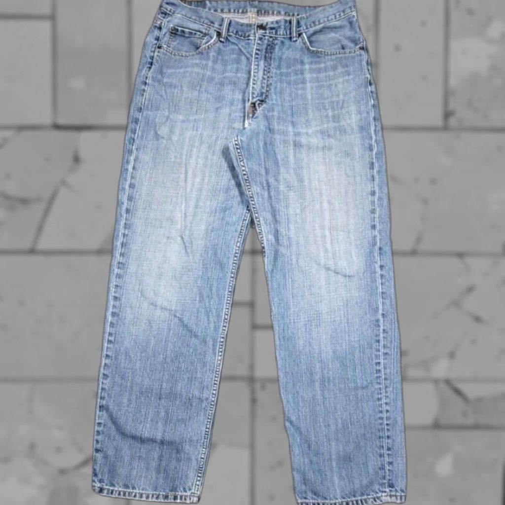 Levi's Levi's 550 Jeans 36X32 Relaxed Tapered Denim Blue 90s Grunge USA Vintage Mens Jeans Size US 36 / EU 52 - 1 Thumbnail