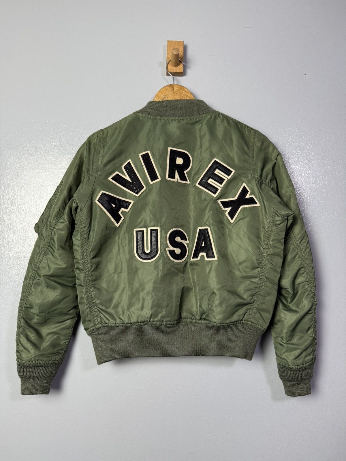 Avirex AVIREX USA REVERSIBLE BOMBER JACKET Size M / US 6-8 / IT 42-44 - 9 Thumbnail