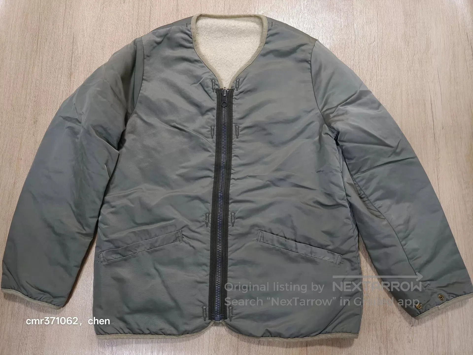 Visvim Green Zip-Up Light Jacket Size M. Size US M / EU 48-50 / 2 - 1 Thumbnail