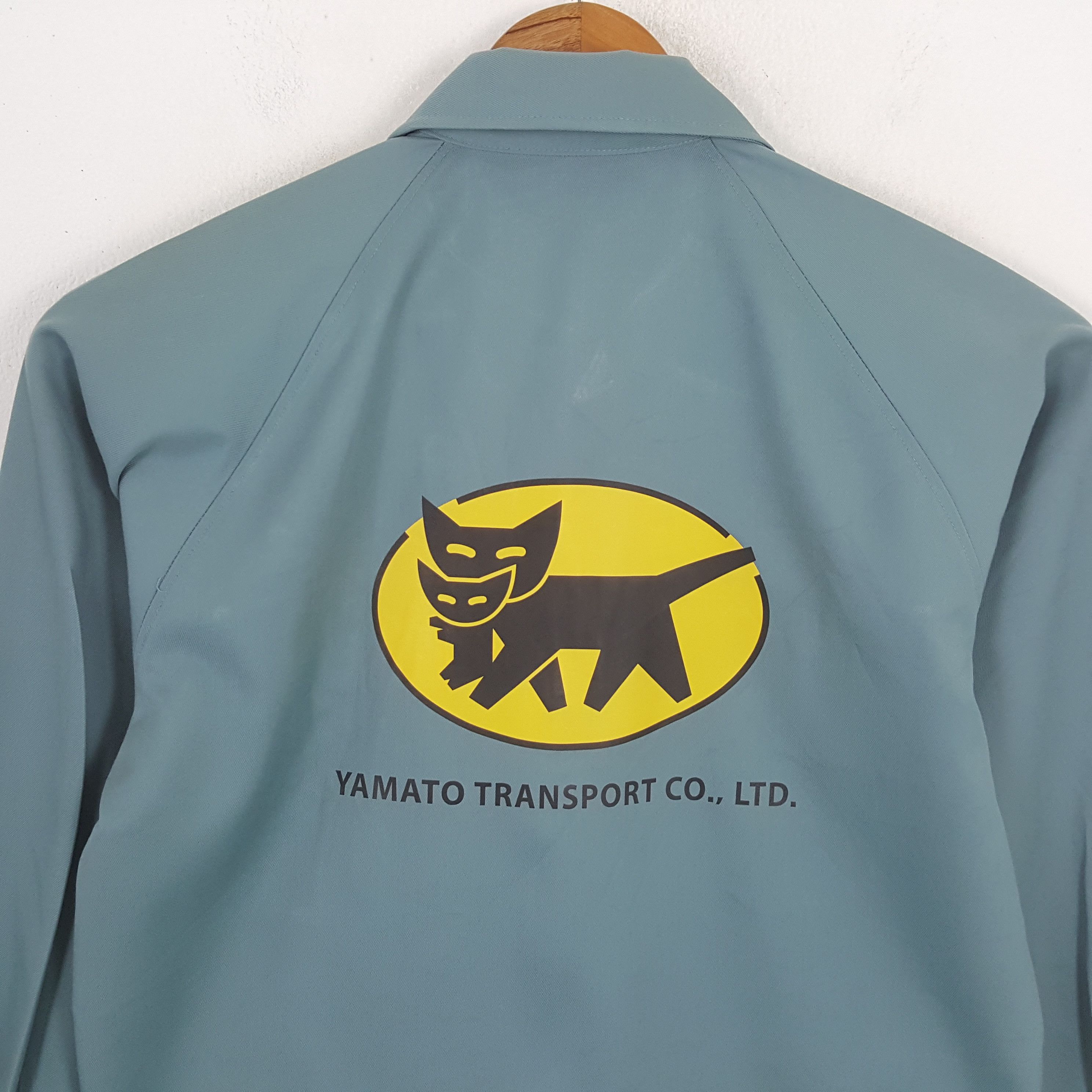 Japanese Brand × Vintage Vintage YAMATO TRANSPORT Japanese Racing Custom Jacket Size US M / EU 48-50 / 2 - 2 Thumbnail