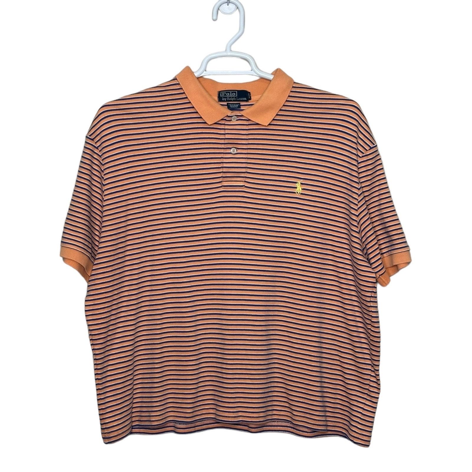 Polo Ralph Lauren Ralph Lauren men stripes short sleeves polo shirt size XL Size US XL / EU 56 / 4 - 7 Thumbnail