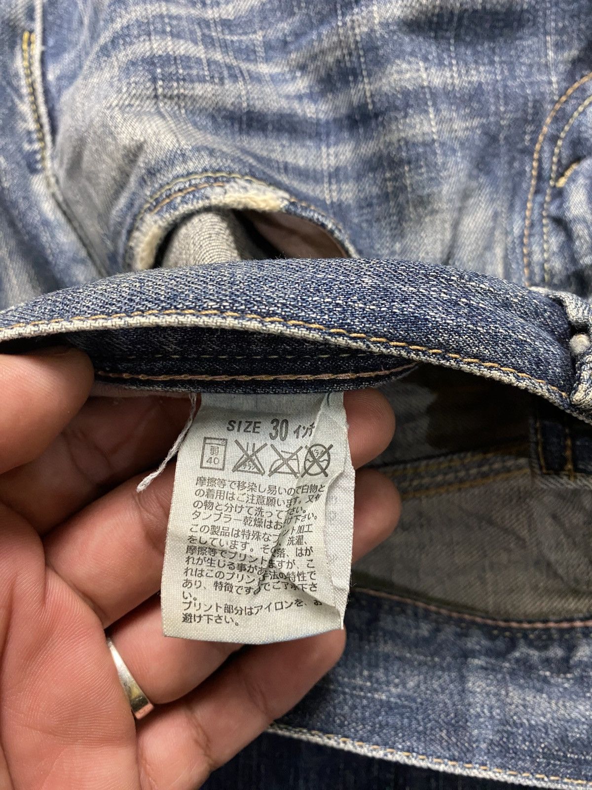 Levi's Rare Levi’s Distressed Bootcut Size US 30 / EU 46 - 12 Thumbnail