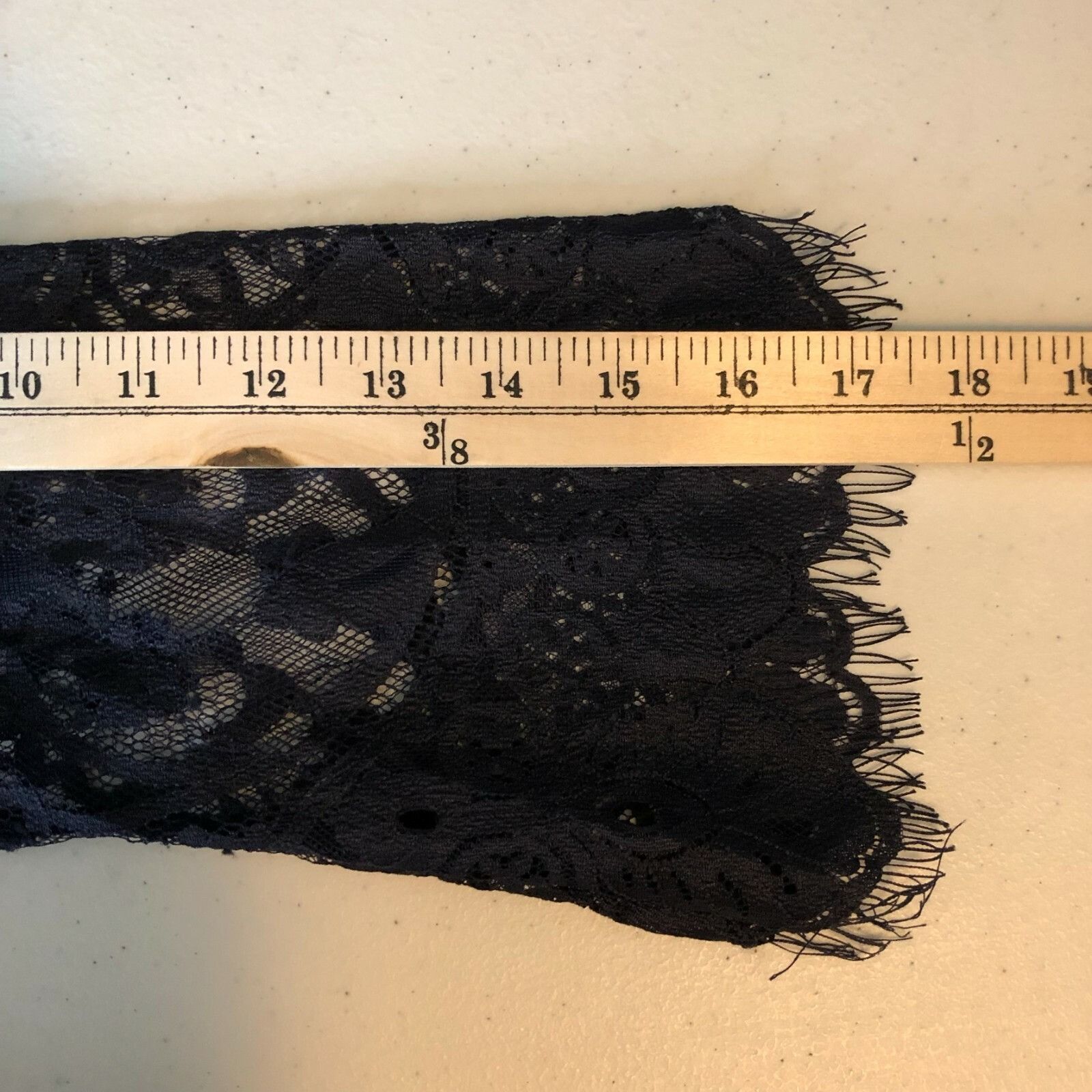 BB Dakota BB Dakota Mini Dress Lace Sheer Back A Line 3/4 Sleeve Navy Size M / US 6-8 / IT 42-44 - 8 Thumbnail