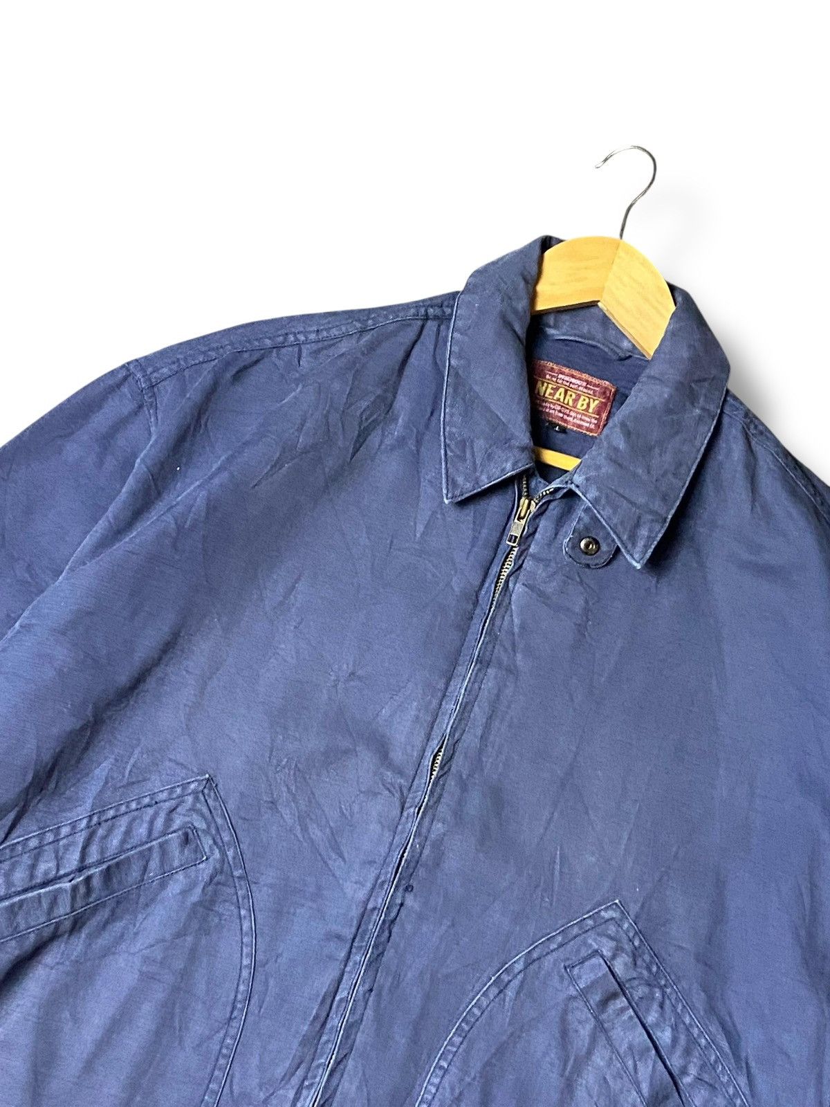 Japanese Brand × Vintage Vintage NEAR BY Brand Workwear Jacket (120) Size US L / EU 52-54 / 3 - 8 Thumbnail