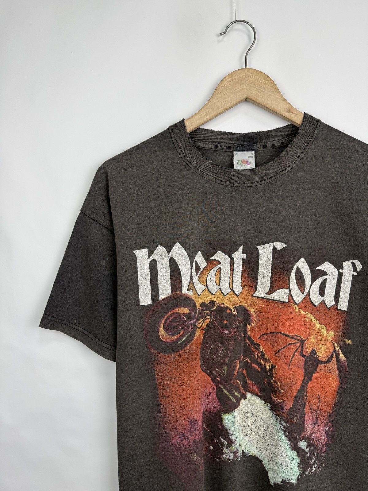 Band Tees 🇺🇸 Vintage 2006 Meat Loaf Hair of the Dog Tour T-Shirt Retro Size US L / EU 52-54 / 3 - 4 Thumbnail