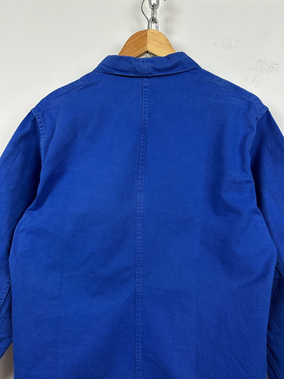 Le Laboureur 80s Vintage Lutteurs French Workwear Sanfor Chore Jacket Size US M / EU 48-50 / 2 - 21 Thumbnail