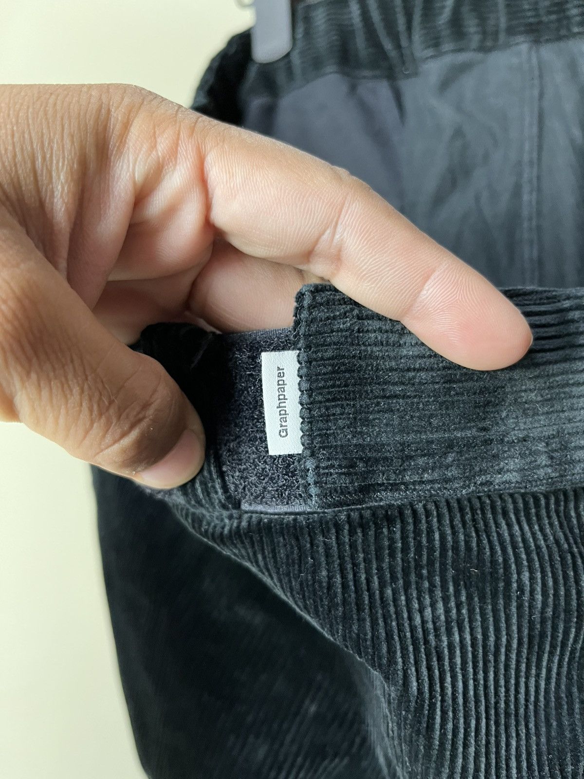 Graphpaper Graphpaper Modernism AW/2021 Corduroy Pants Size US 34 / EU 50 - 3 Thumbnail