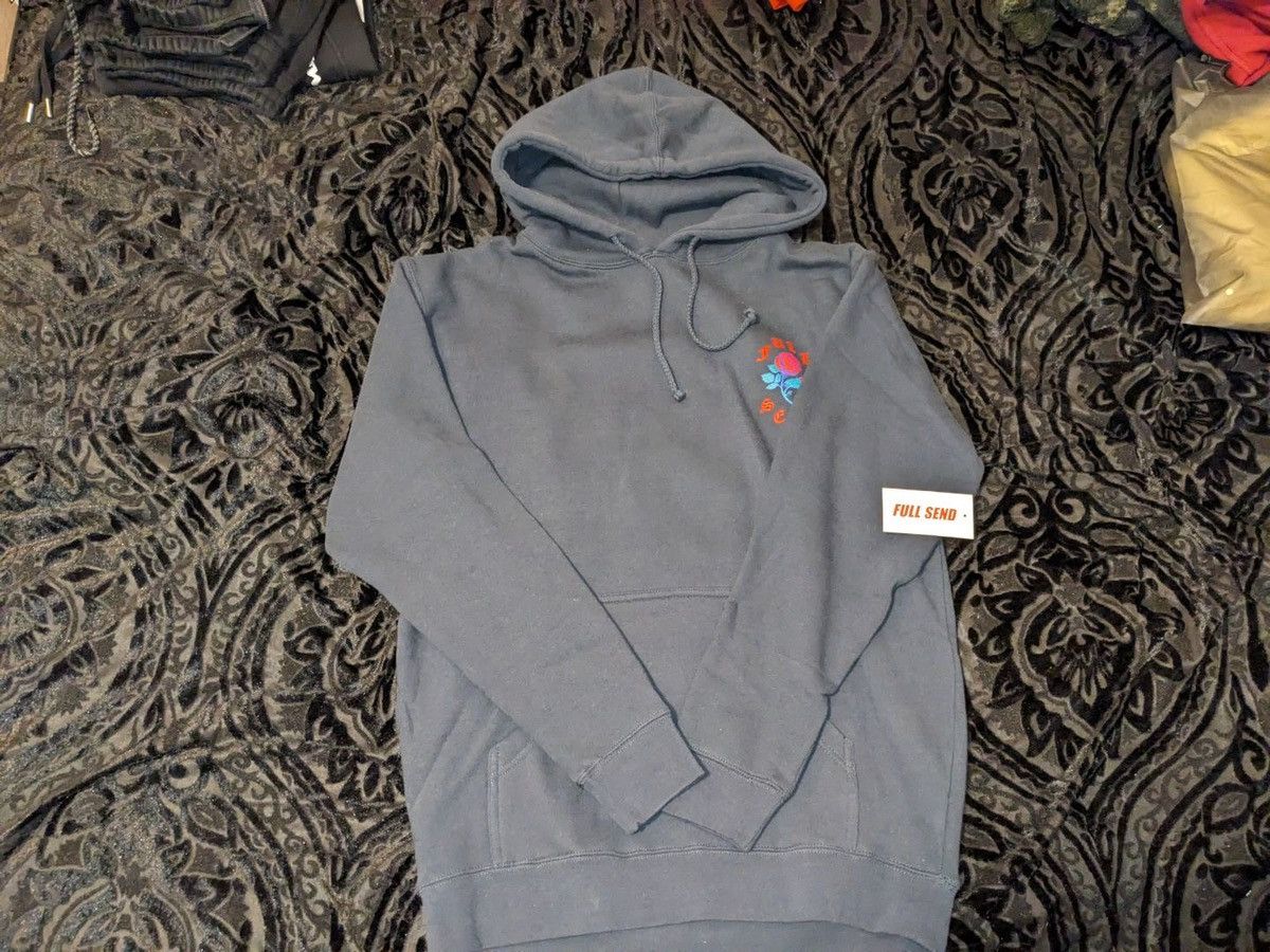 Full Send Full Send Rose Hoodie Navy blue Size US M / EU 48-50 / 2 - 3 Thumbnail