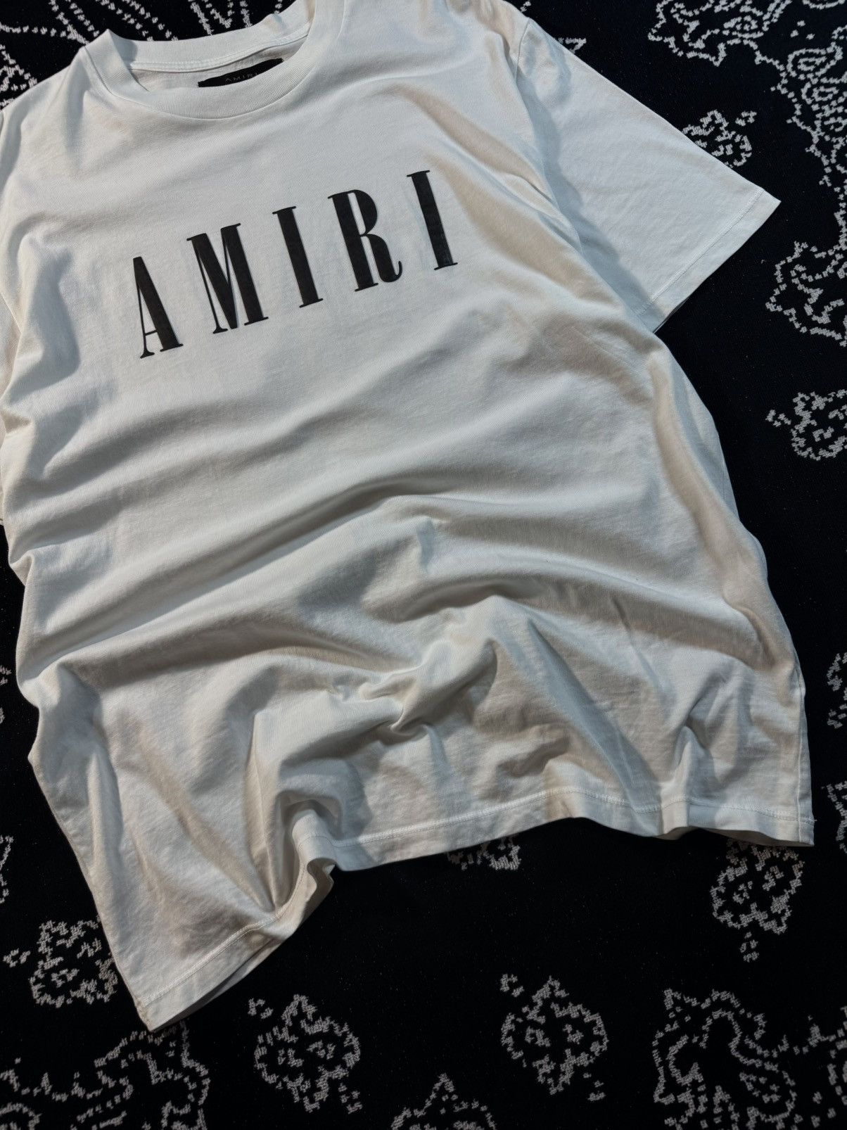 Amiri AMIRI WHITE CORE LOGO TEE Size US S / EU 44-46 / 1 - 6 Thumbnail