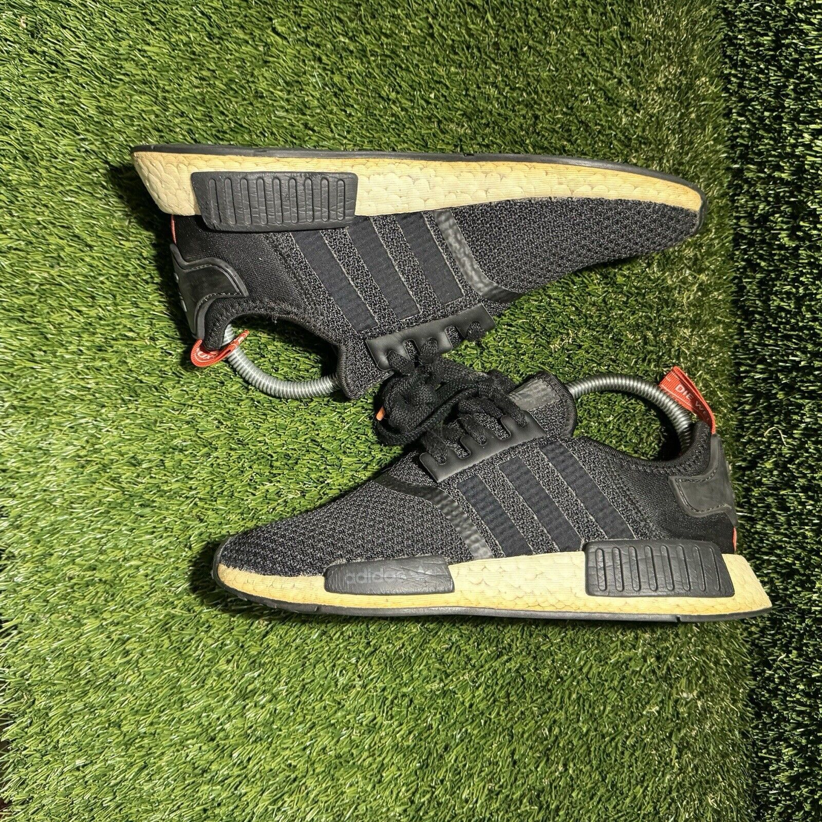 Adidas Size 5.5 - adidas NMD_R1 Black Red Size US 5.5 / EU 38 - 4 Thumbnail