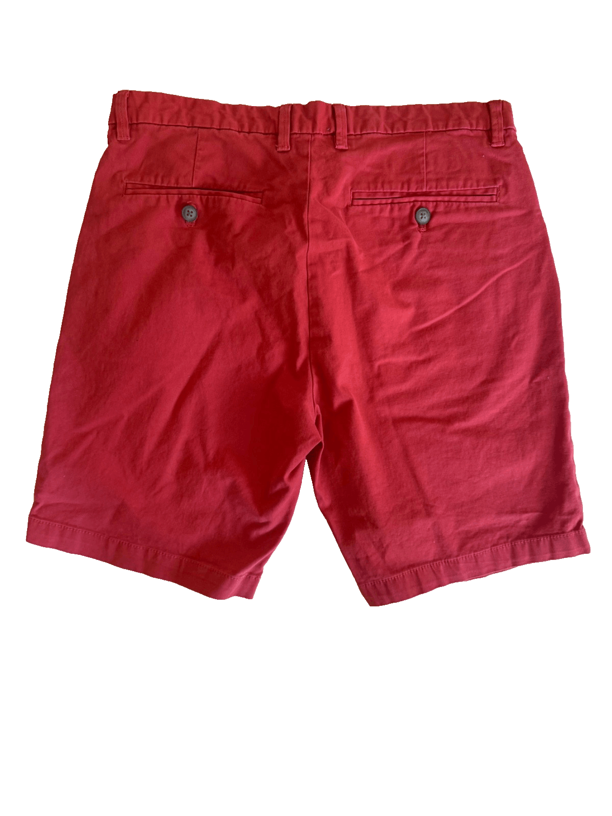 Calvin Klein Calvin Klein Bright Red 9" Chino Shorts Size 31 Bermuda Size US 31 - 2 Thumbnail