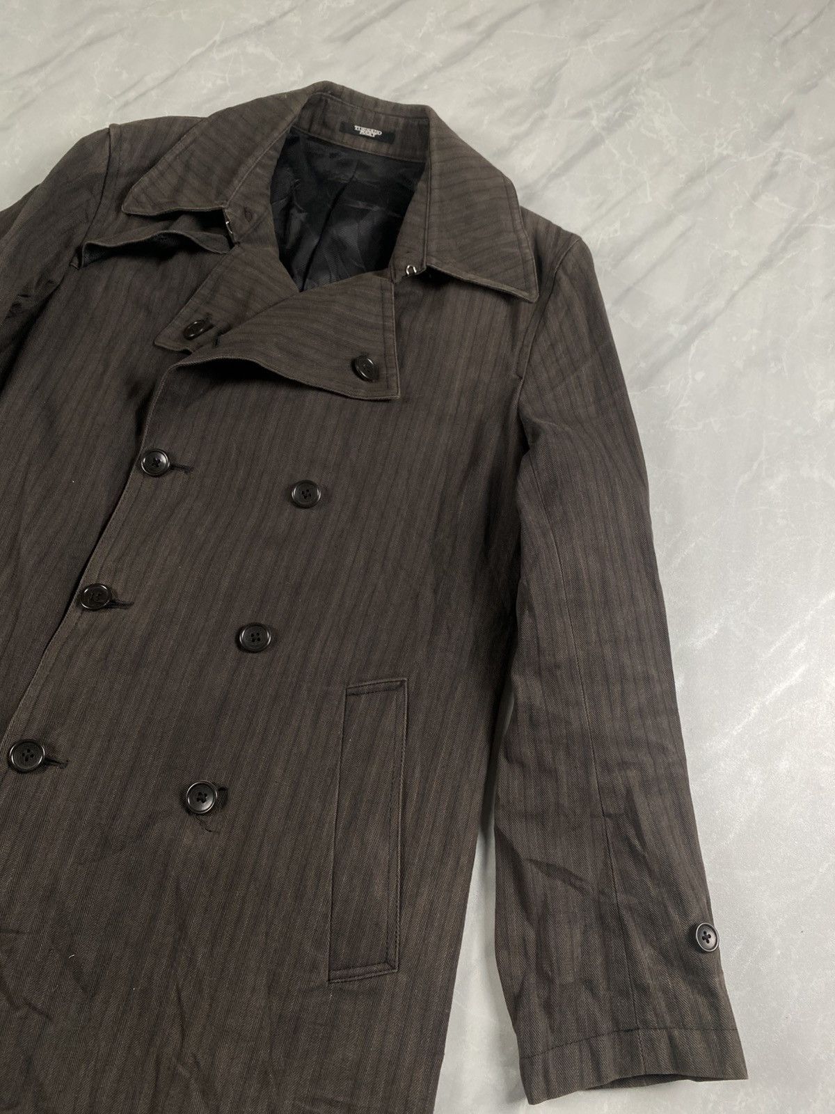 Tornado Mart Grail Vintage Tornado Mart Double Breasted Heavy Coat Jacket Size US M / EU 48-50 / 2 - 3 Thumbnail