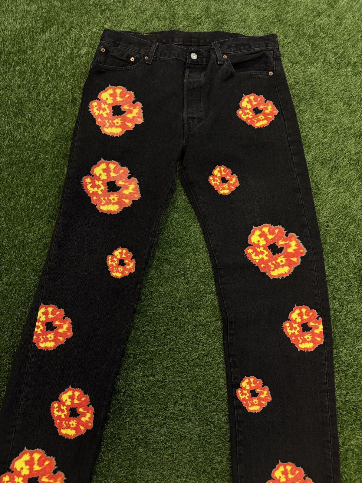 DENIM TEARS Denim Tears Off Set Denim Pants Size 36/34 Clean 🧼🔥 Size US 36 / EU 52 - 4 Thumbnail