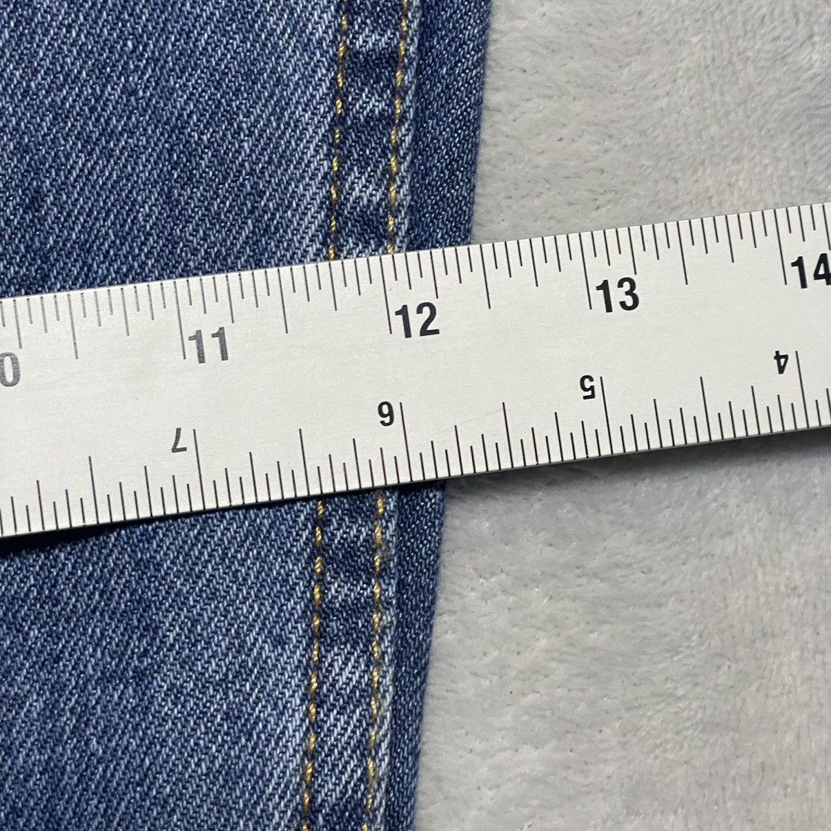 Levi's Levis 550 Jeans Men's 46X32 Blue Denim Relaxed Straight Size US 44 / EU 60 - 10 Thumbnail