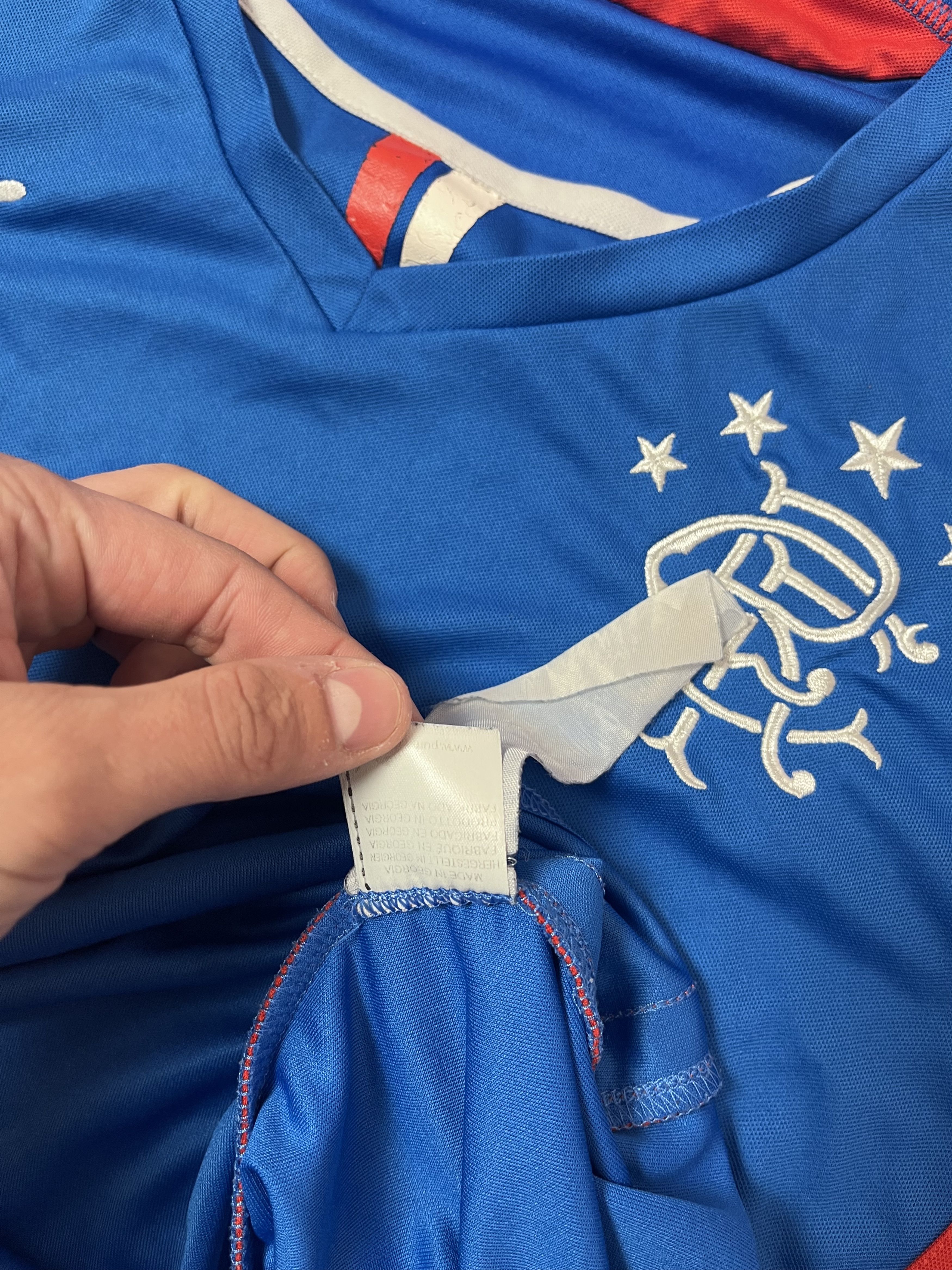 Puma Men’s soccer jersey Puma FC Glasgow Rangers size L Size US L / EU 52-54 / 3 - 9 Thumbnail