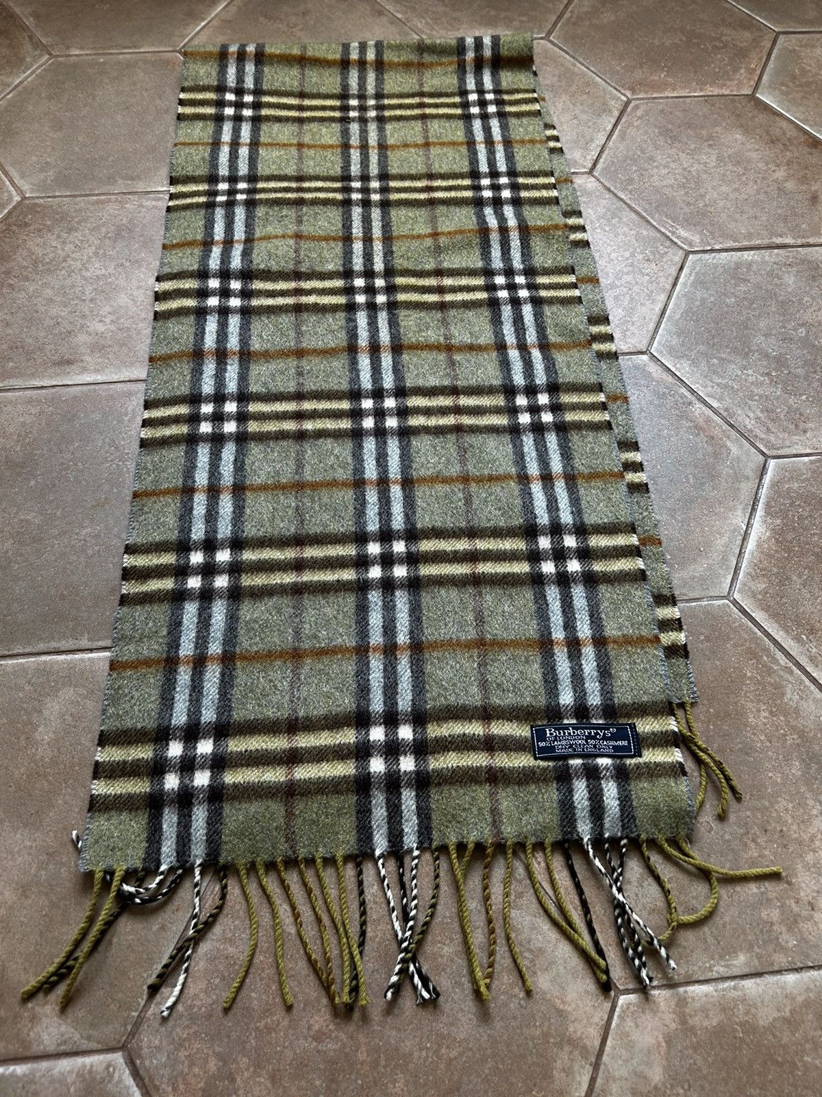 Burberry VINTAGE BURBERRY LONDON SCARF Size ONE SIZE - 5 Thumbnail
