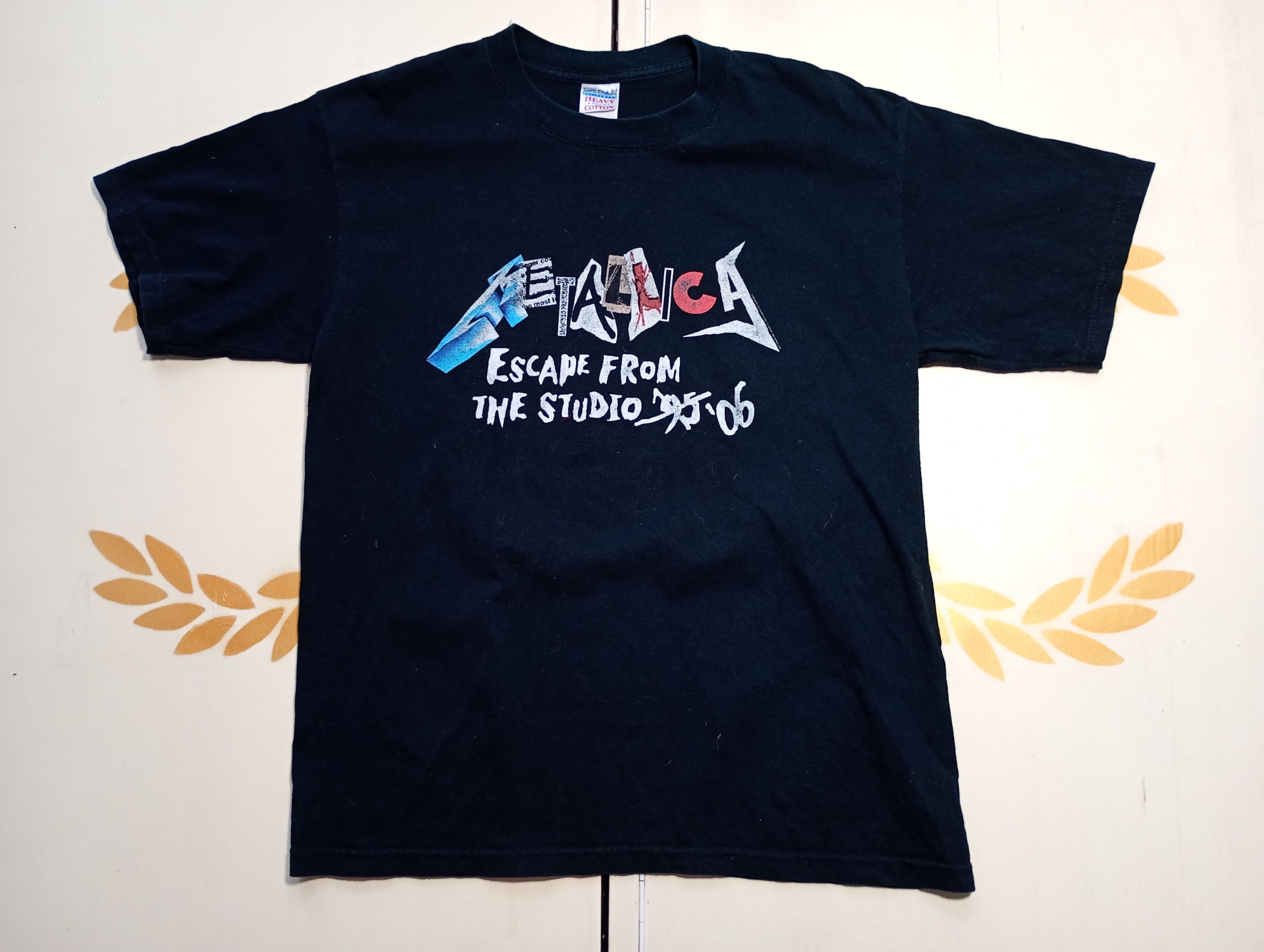 Band Tees Metallica Escape From The Studio'06 Gildan T-shirt 2006 Size US L / EU 52-54 / 3 - 2 Thumbnail