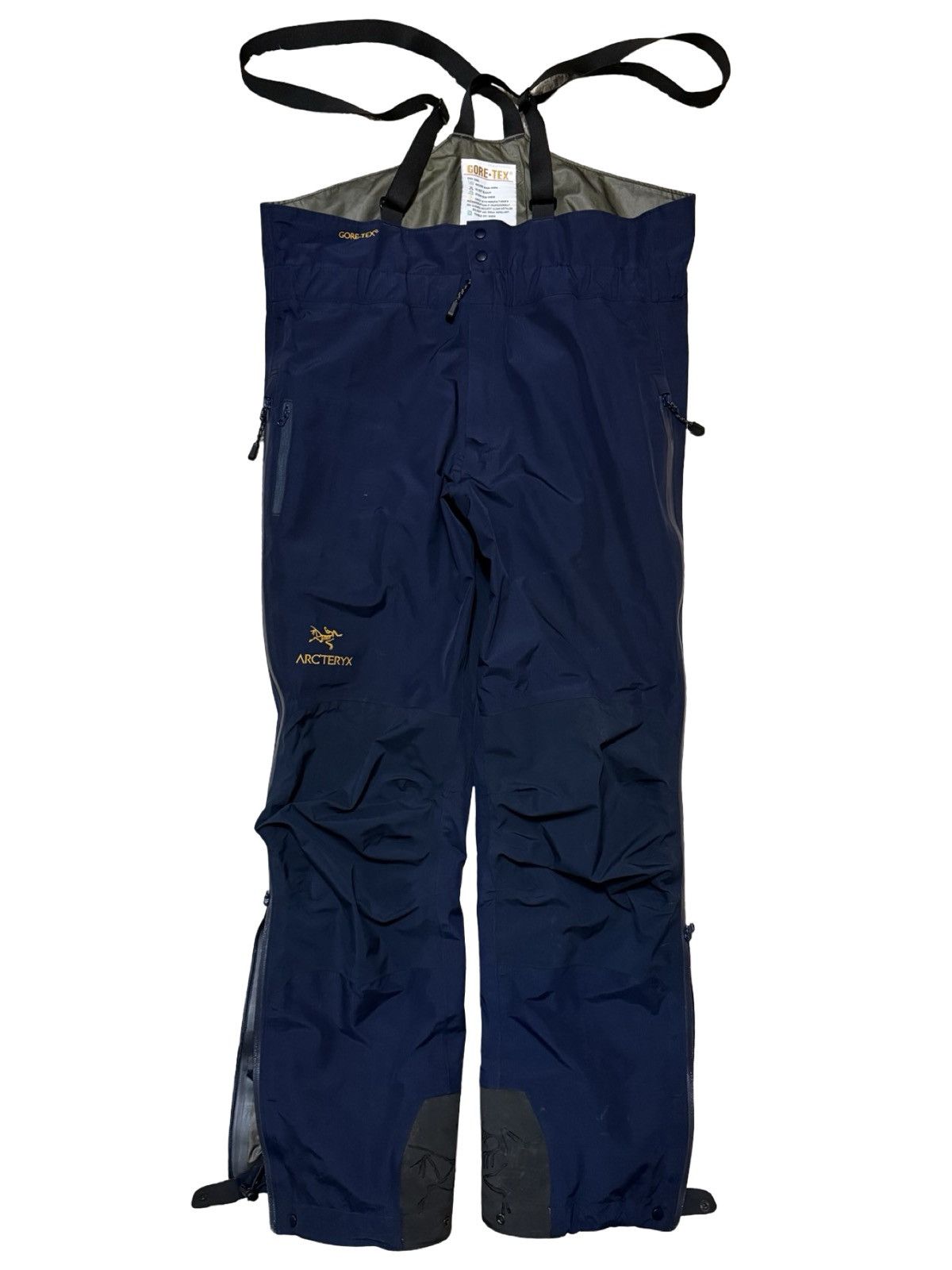 Arc'teryx 90s Goretex Snowboard Skiing Bibs Size US 32 / EU 48 - 1 Thumbnail