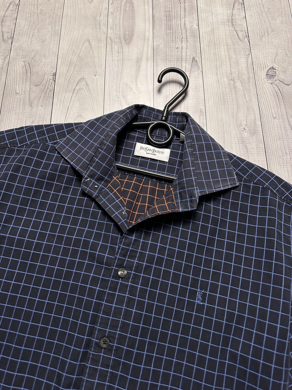 Yves Saint Laurent Vintage Yves Saint Laurent plaid shirt rare size M logo Size US M / EU 48-50 / 2 - 4 Thumbnail