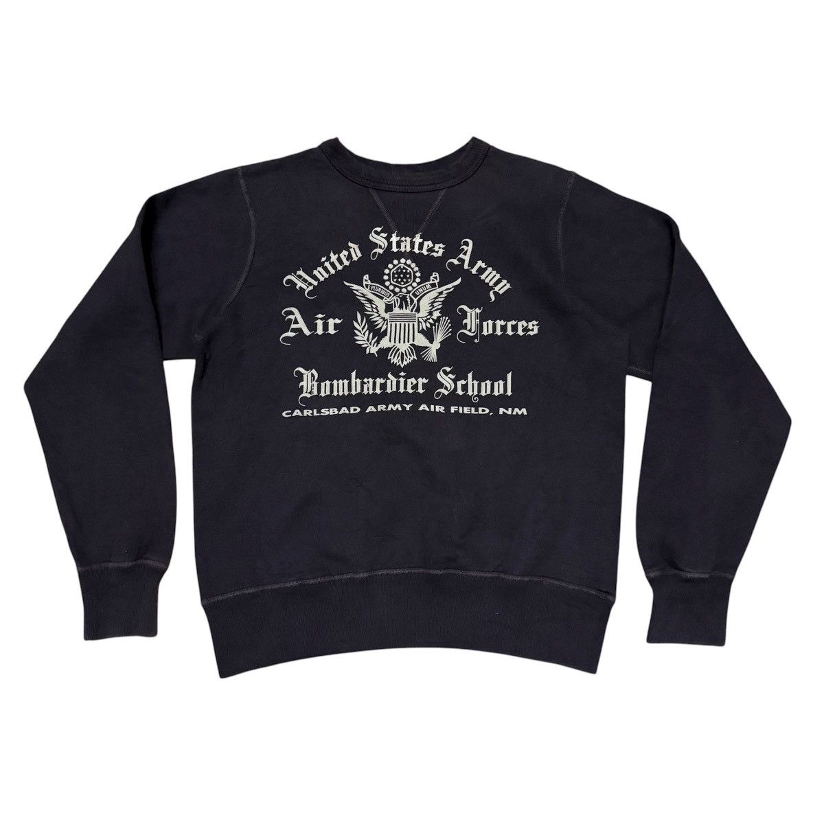 Buzz Rickson's Vintage Buzz Ricksons US Army Air Force Big Logo Sweatshirt Size US S / EU 44-46 / 1 - 1 Thumbnail