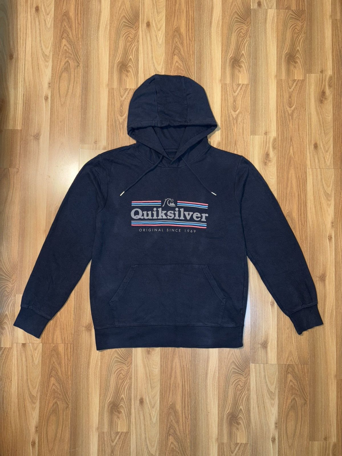 Quiksilver VTG x Y2K x Quiksilver x Graphic spellout hoodie Size US S / EU 44-46 / 1 - 1 Thumbnail