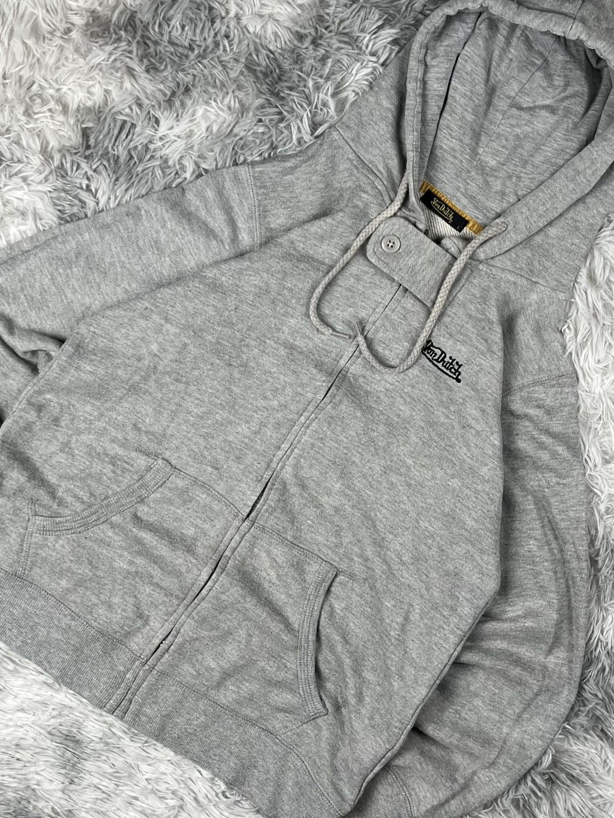 Vintage Vintage von dutch hoodie zip Size L / US 10 / IT 46 - 2 Thumbnail