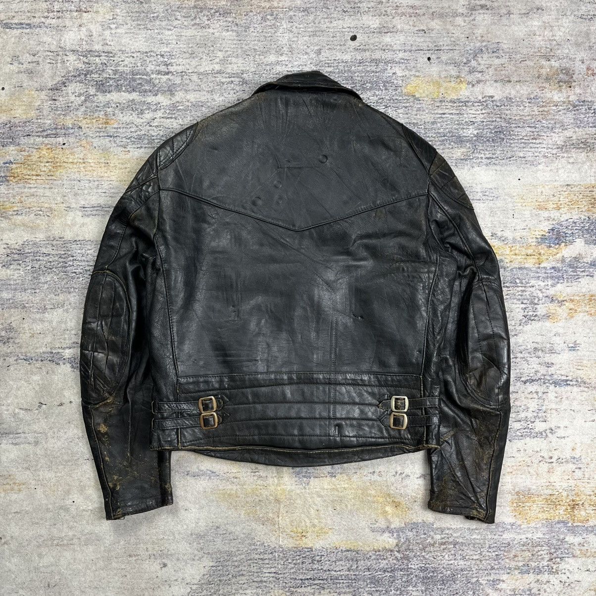 Lewis Leathers Vintage 60s Lewis leather lighting no 391 leather jacket Size US L / EU 52-54 / 3 - 2 Thumbnail