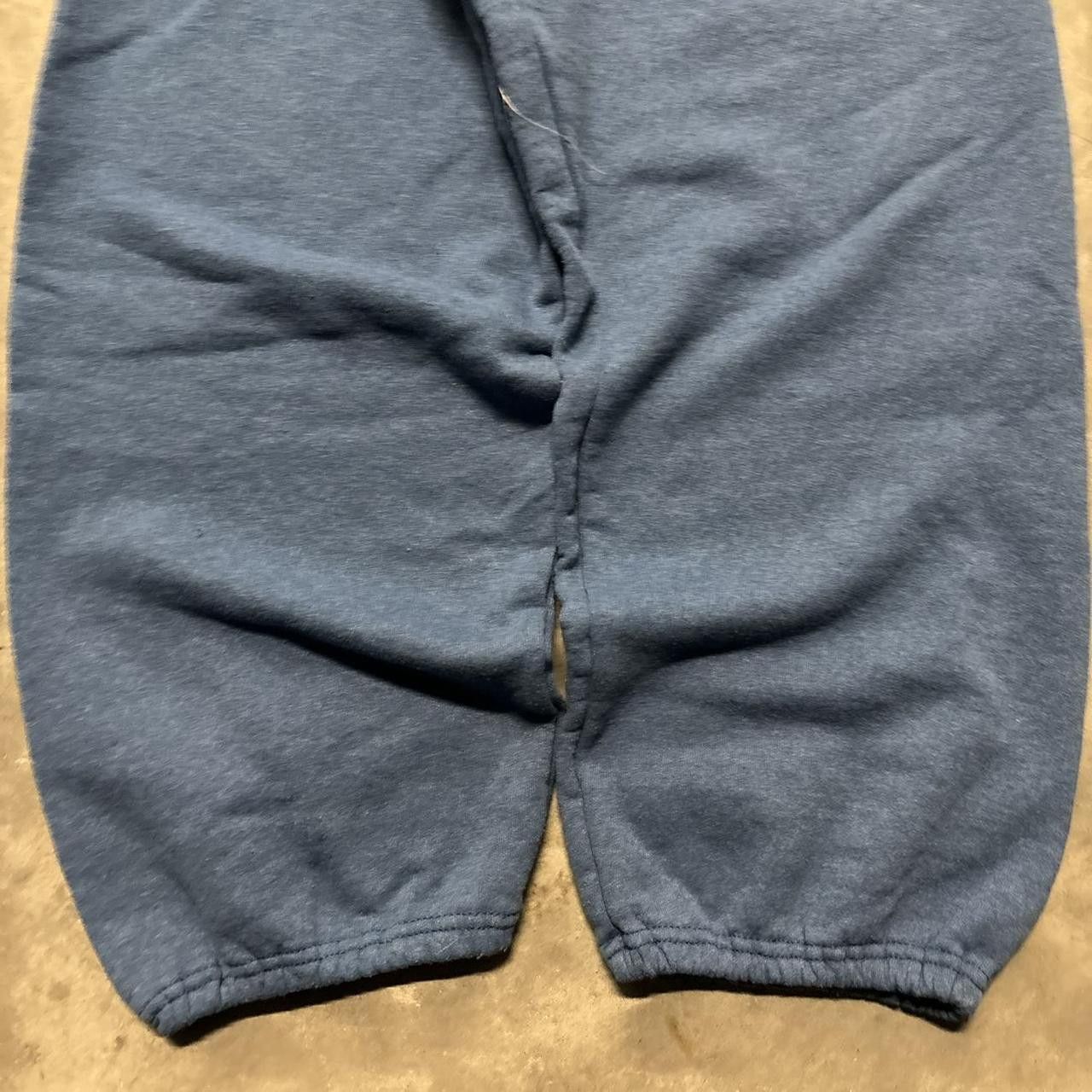 Japanese Brand × Vintage Crazy Vintage Y2K/2000s Blue Skater Essential Sweatpants! Size US 30 / EU 46 - 5 Thumbnail