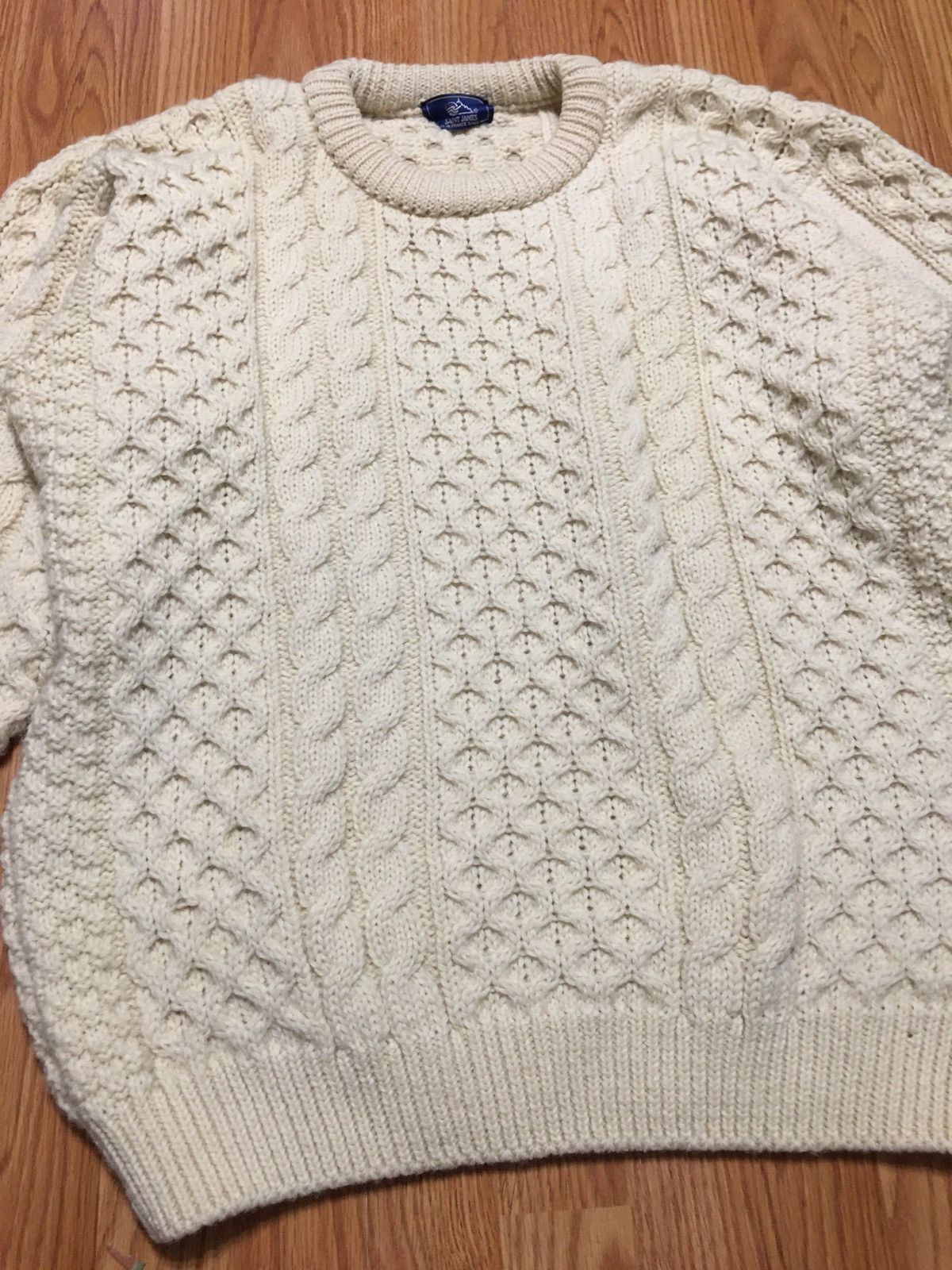 Saint James Saint James Pure New Wool Heavy Knit Sweater Size XL Size US XL / EU 56 / 4 - 2 Thumbnail