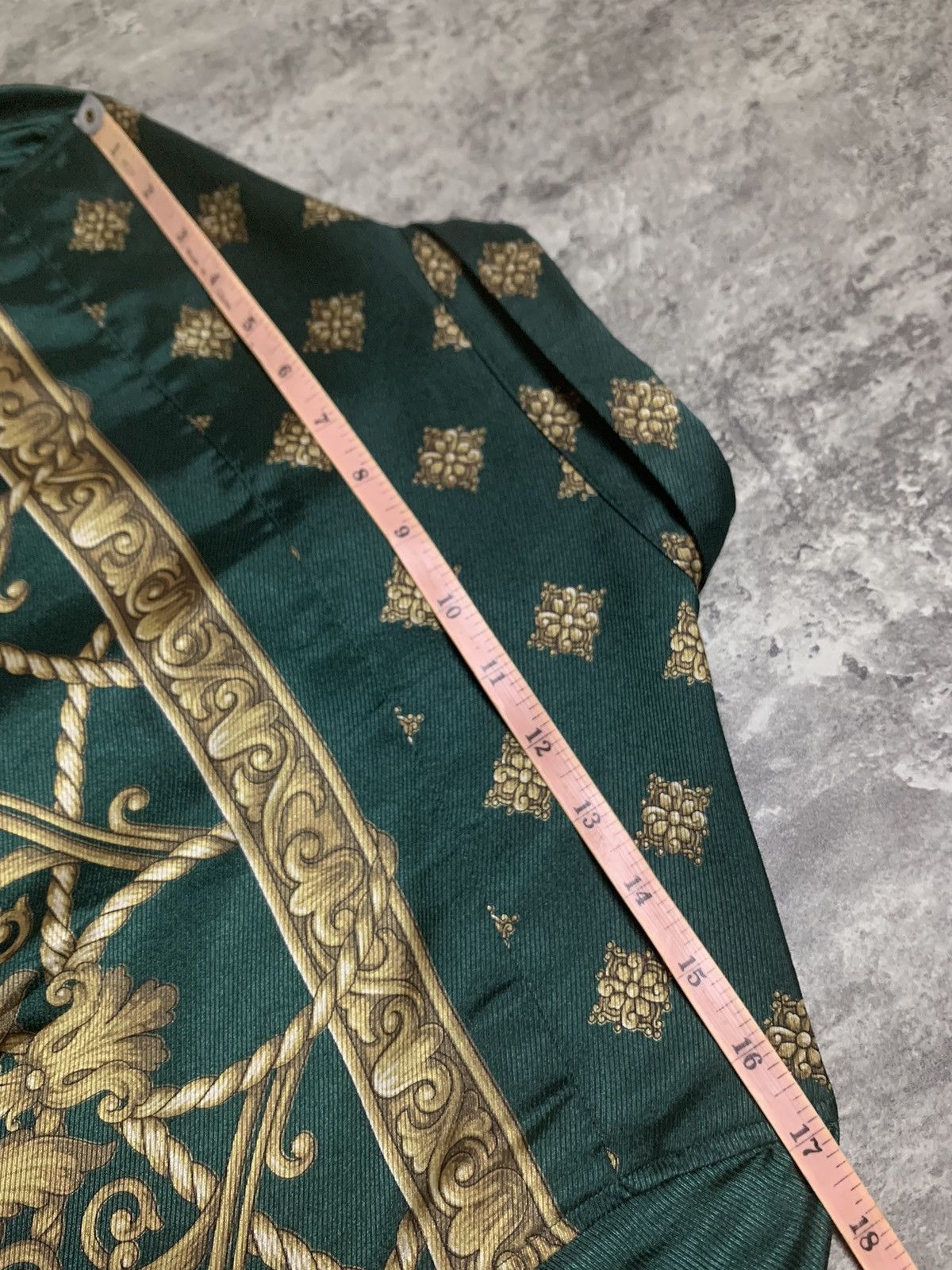 Tornado Mart Tornado Mart Slim Fit Baroque Design Versace Style Size US L / EU 52-54 / 3 - 12 Thumbnail