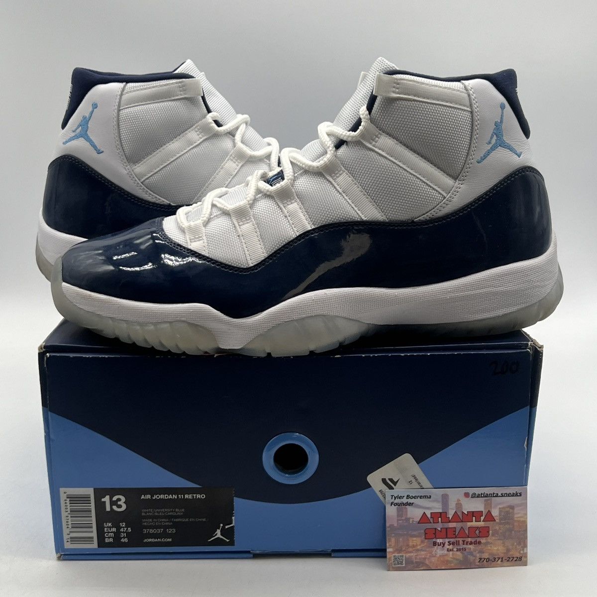 Jordan Brand Air Jordan 11 win like 96 Size US 13 / EU 46 - 1 Thumbnail