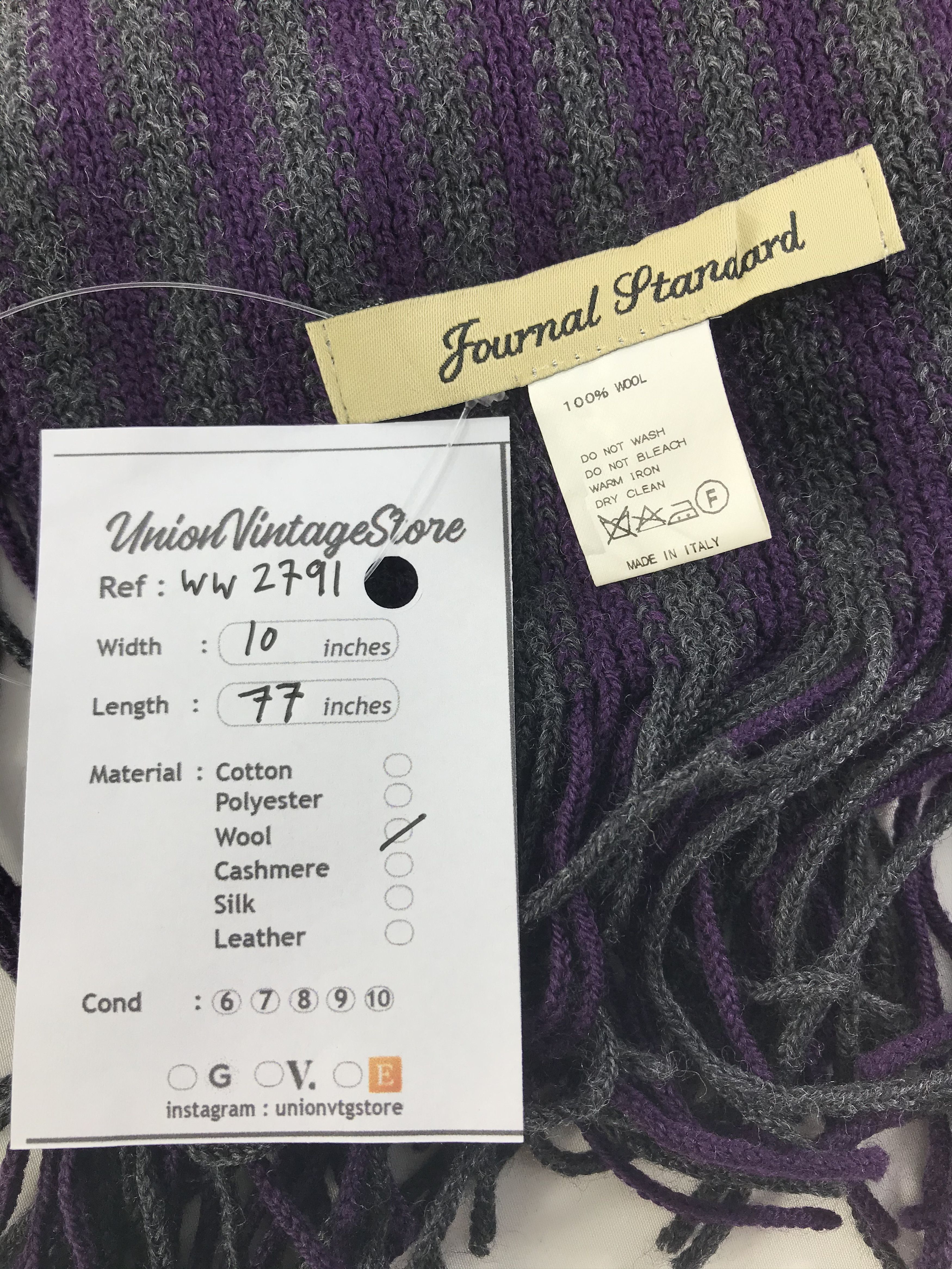 Journal Standard Journal Standard Scarf / Muffler / Neckwear - WW2791 Size ONE SIZE - 5 Thumbnail