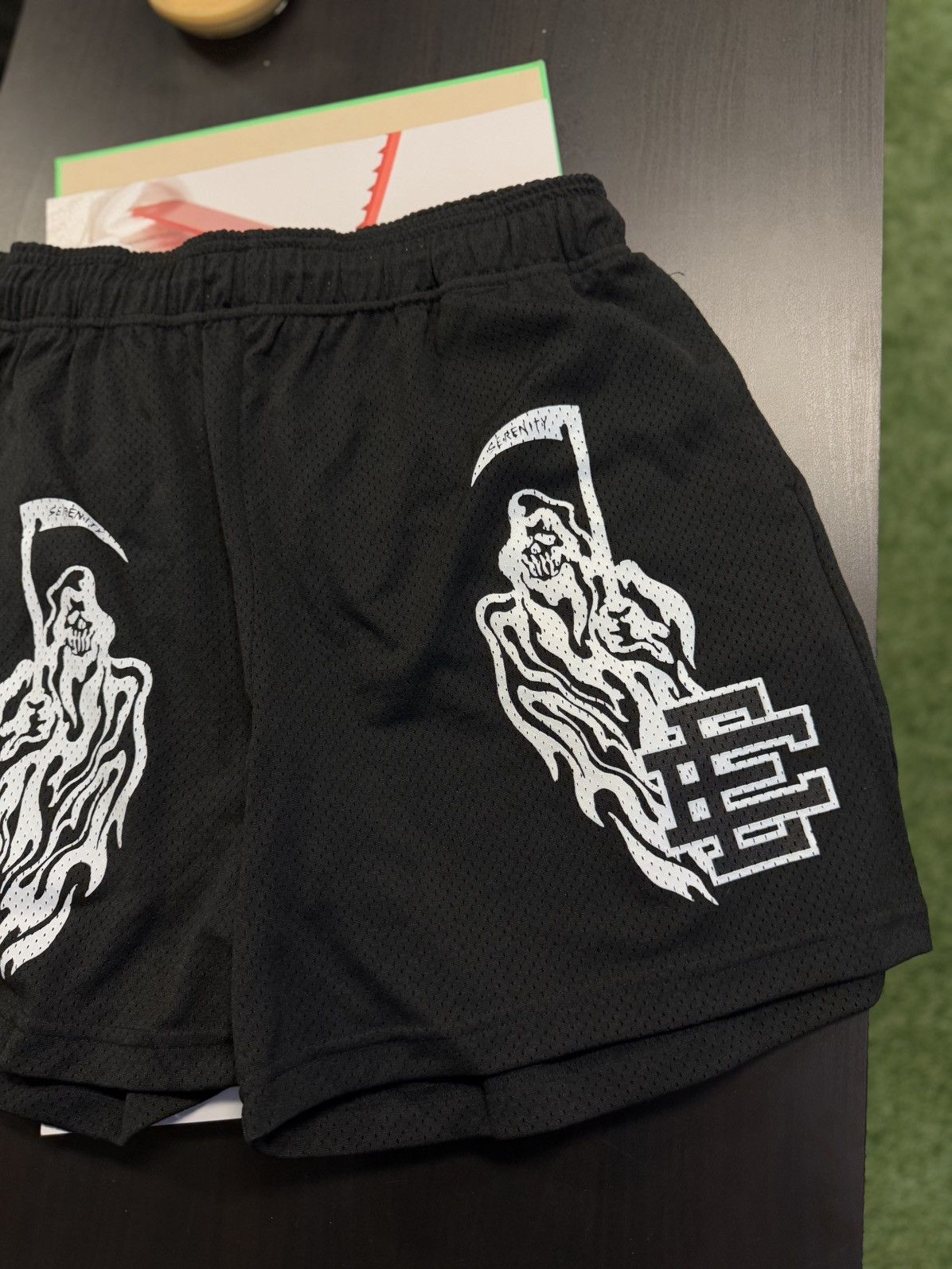 Eric Emanuel × Warren Lotas Eric Emanuel x Warren Lotas Mesh Shorts Size XL (NEW) Size US 30 / EU 46 - 2 Thumbnail