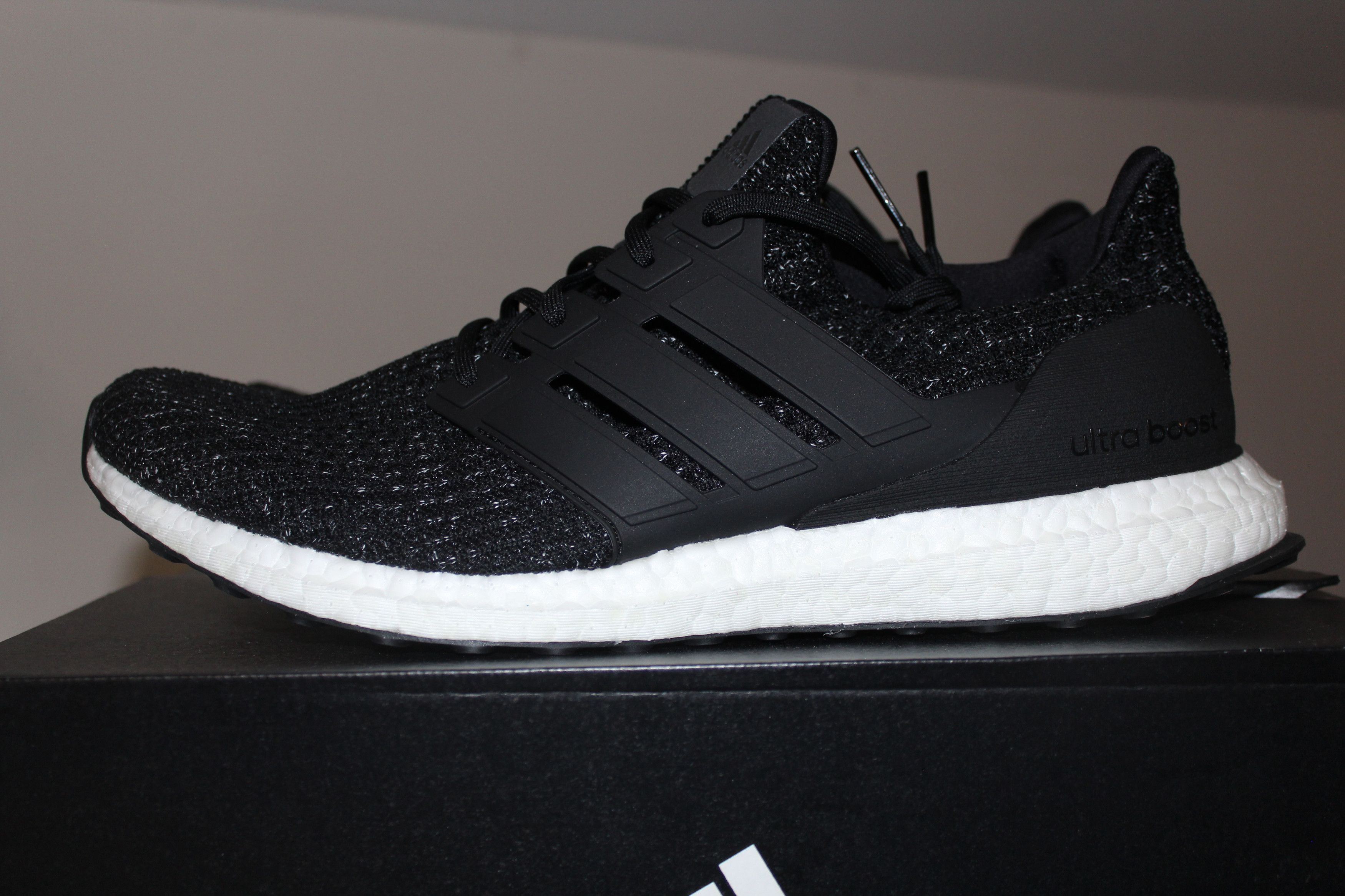 Adidas NIB Adidas Ultraboost 4.0 / Black White Speckle Size 13 OG Size US 13 / EU 46 - 2 Thumbnail