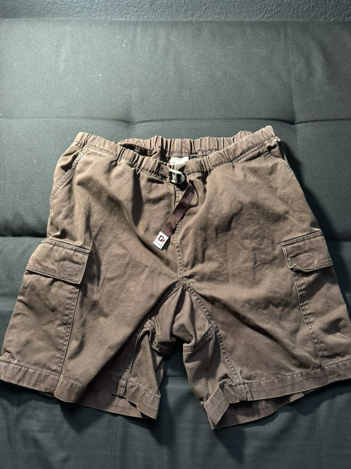 Gramicci Gramicci Brown Cargo Shorts Size US 32 / EU 48 - 1 Thumbnail
