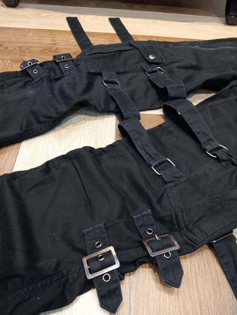 BERNINGS SHO JAPANESE BG-SHO CARGO BANDAGE PANTS SIZE M BLACK Size US 30 / EU 46 - 6 Thumbnail
